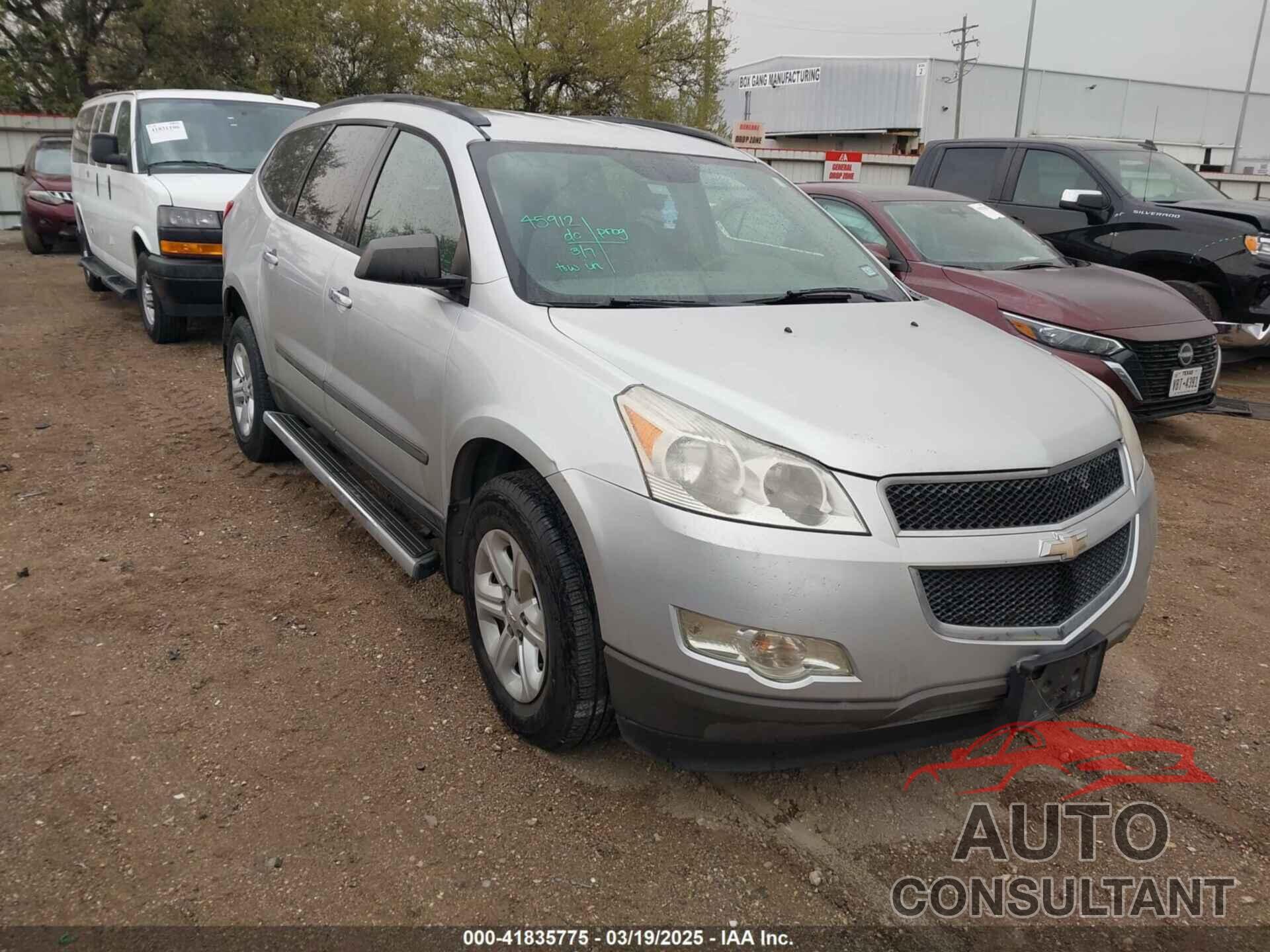 CHEVROLET TRAVERSE 2012 - 1GNKRFED7CJ165658