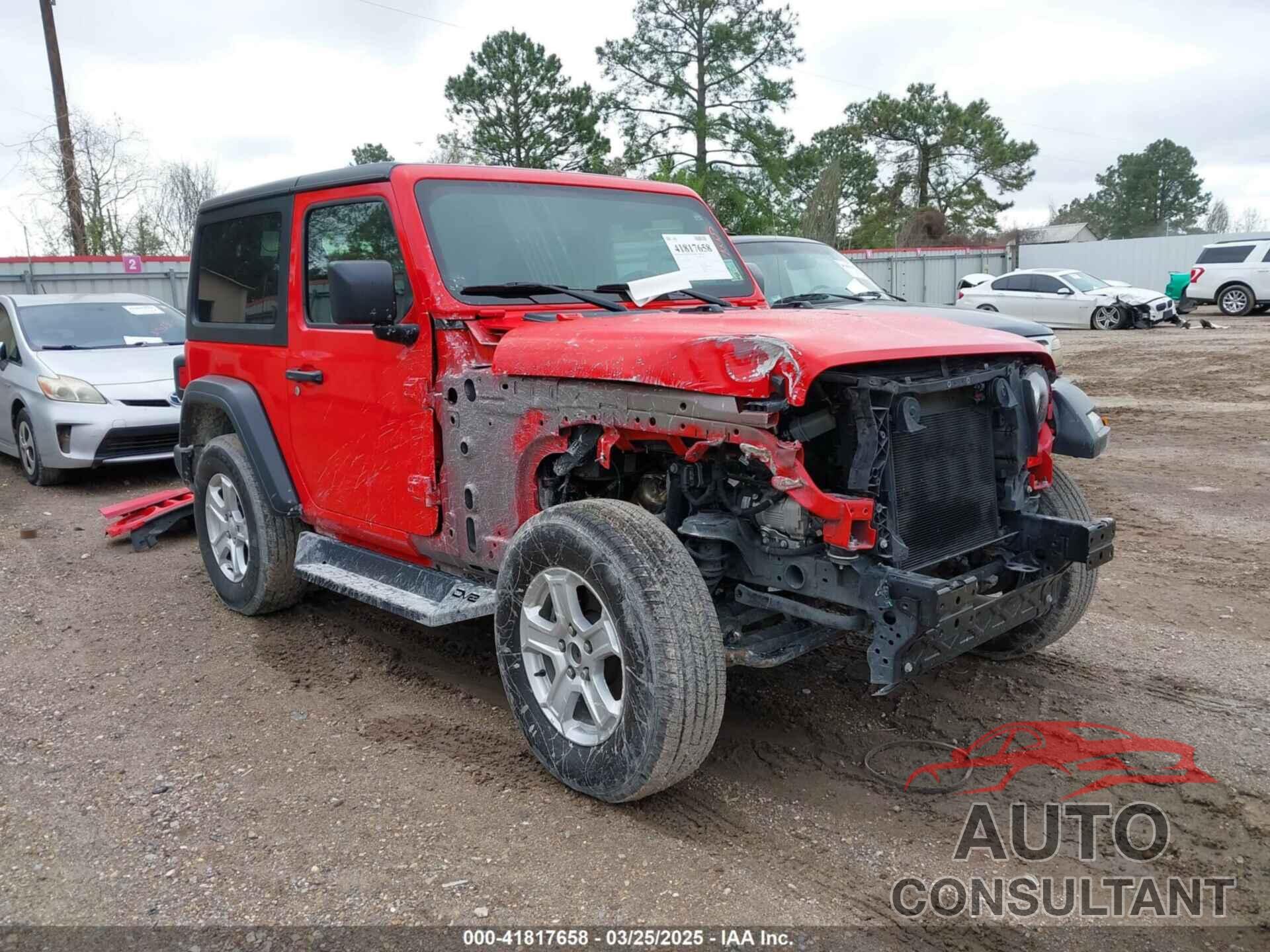 JEEP WRANGLER 2021 - 1C4GJXAG7MW862022