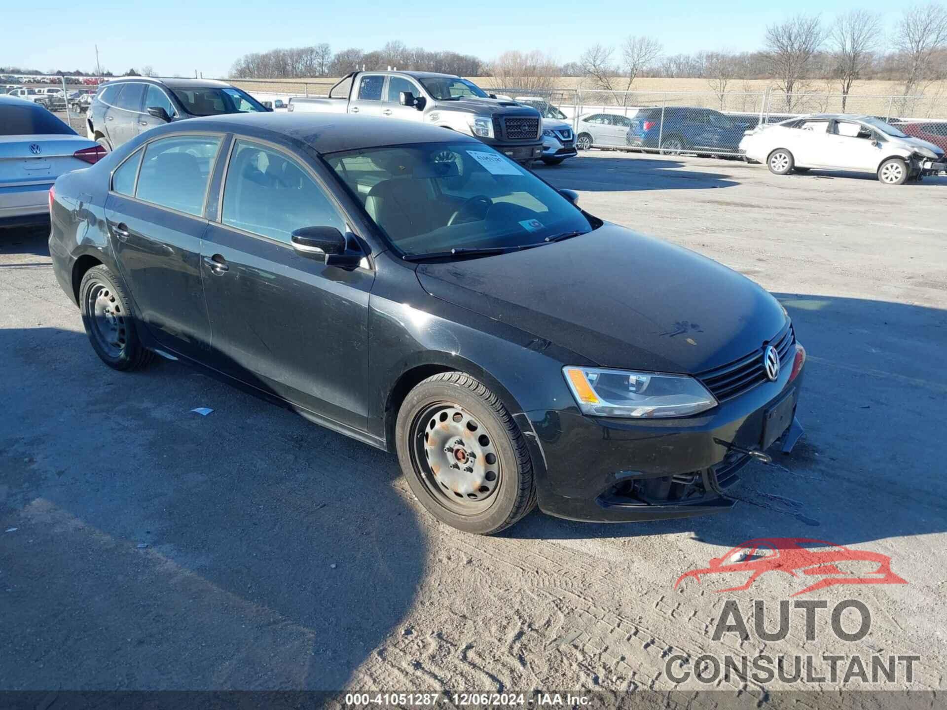 VOLKSWAGEN JETTA 2012 - 3VWDX7AJXCM309969