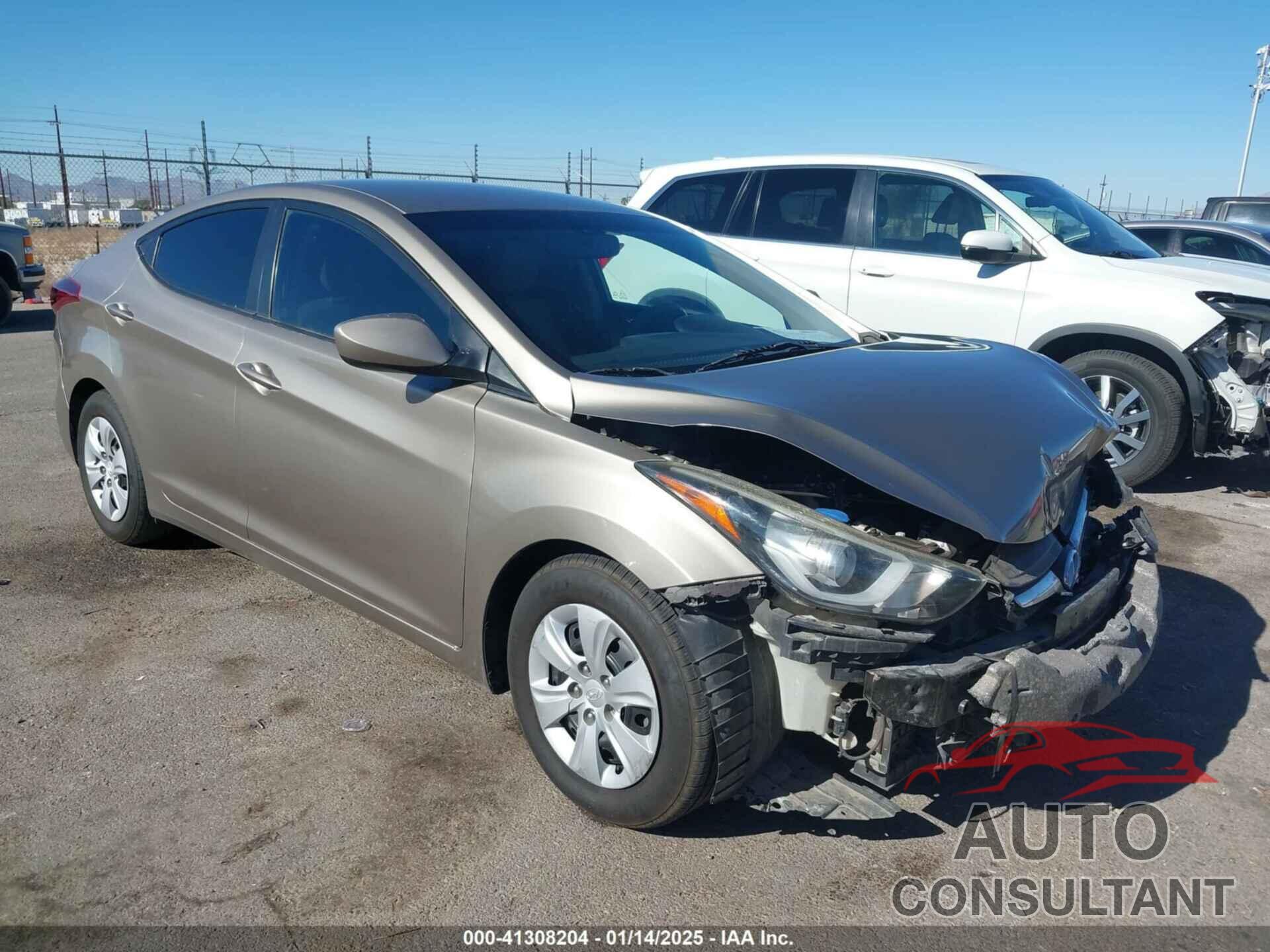 HYUNDAI ELANTRA 2016 - 5NPDH4AE0GH720147