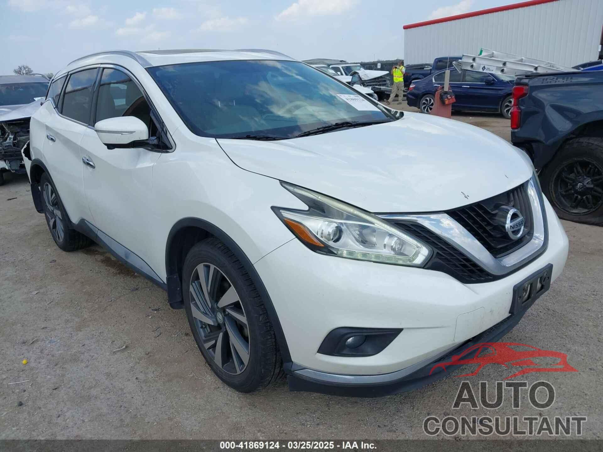 NISSAN MURANO 2015 - 5N1AZ2MH5FN213233