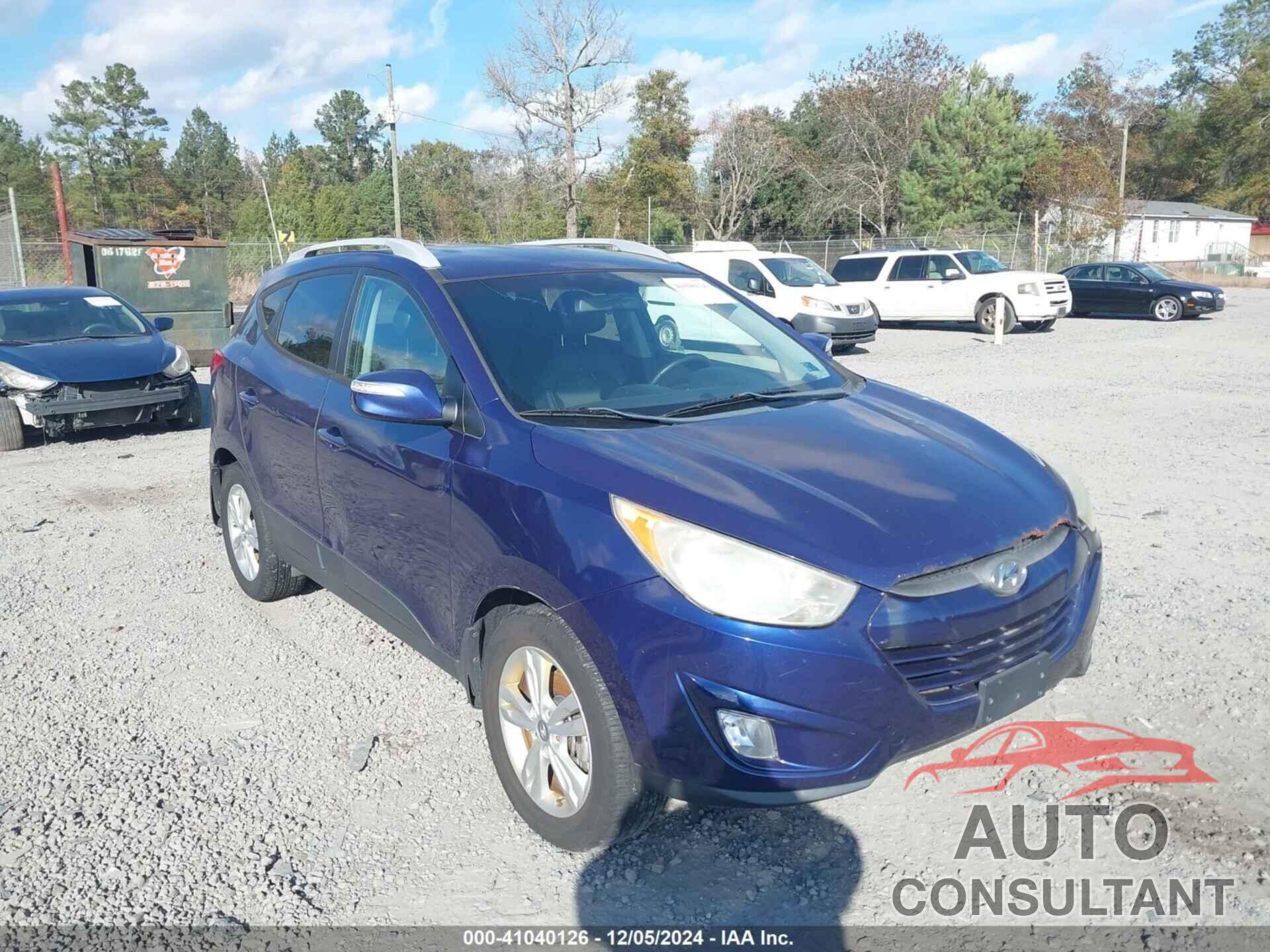 HYUNDAI TUCSON 2013 - KM8JU3AC0DU549730