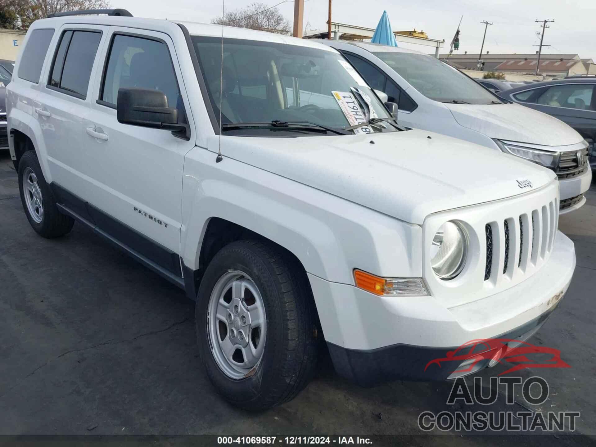 JEEP PATRIOT 2016 - 1C4NJPBA2GD604234