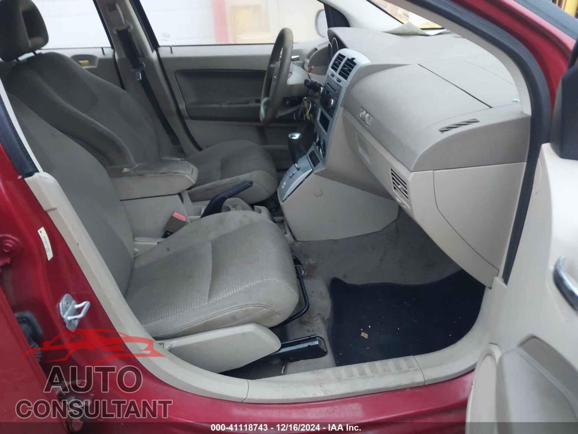 DODGE CALIBER 2009 - 1B3HB48A79D180621