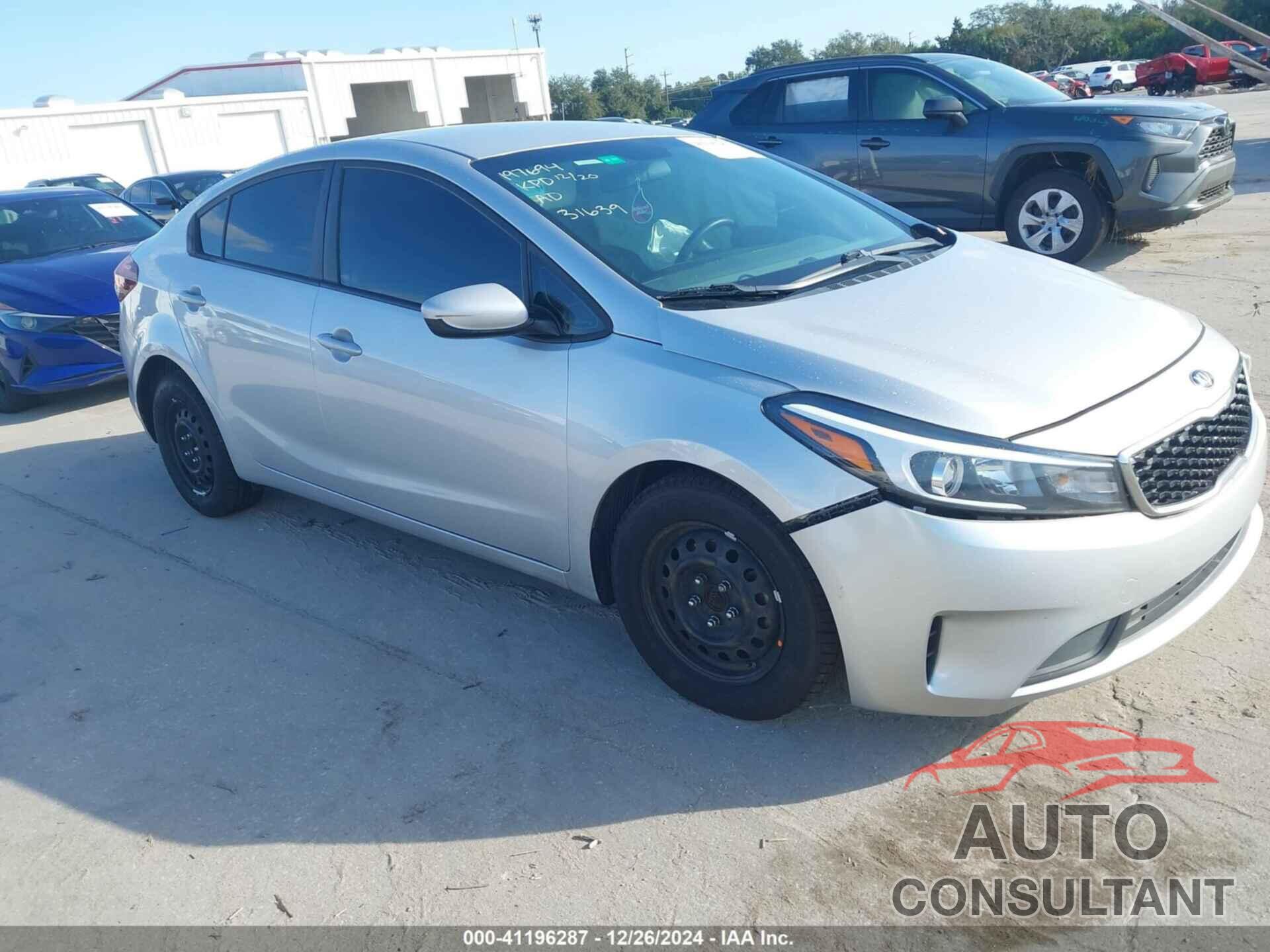 KIA FORTE 2018 - 3KPFL4A73JE197694