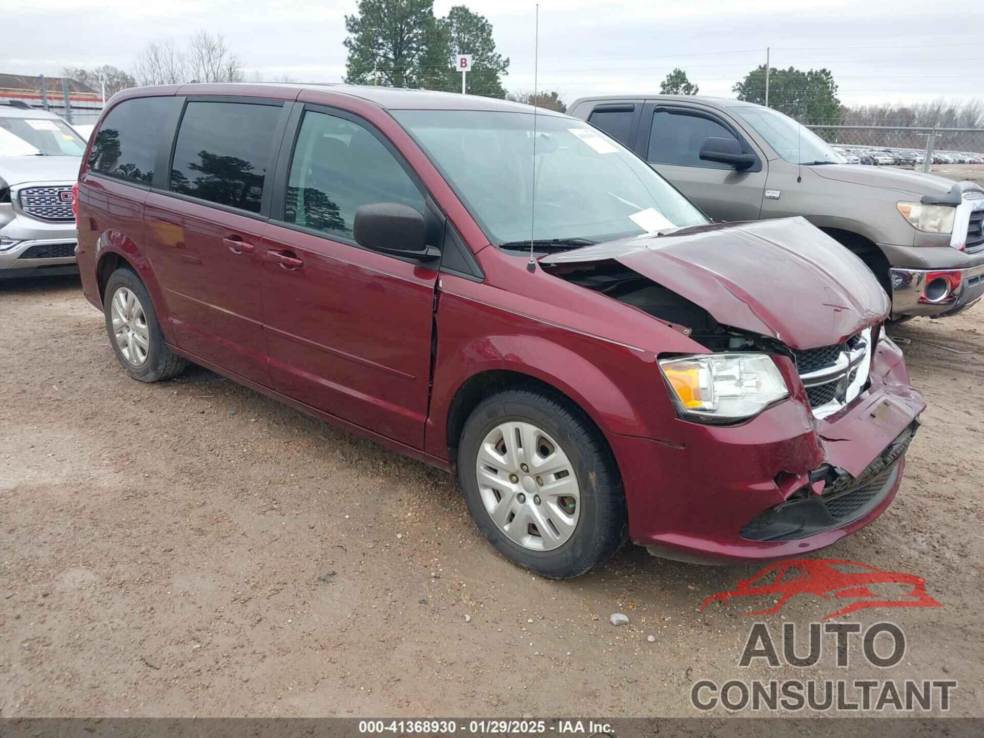 DODGE GRAND CARAVAN 2017 - 2C4RDGBG4HR866381