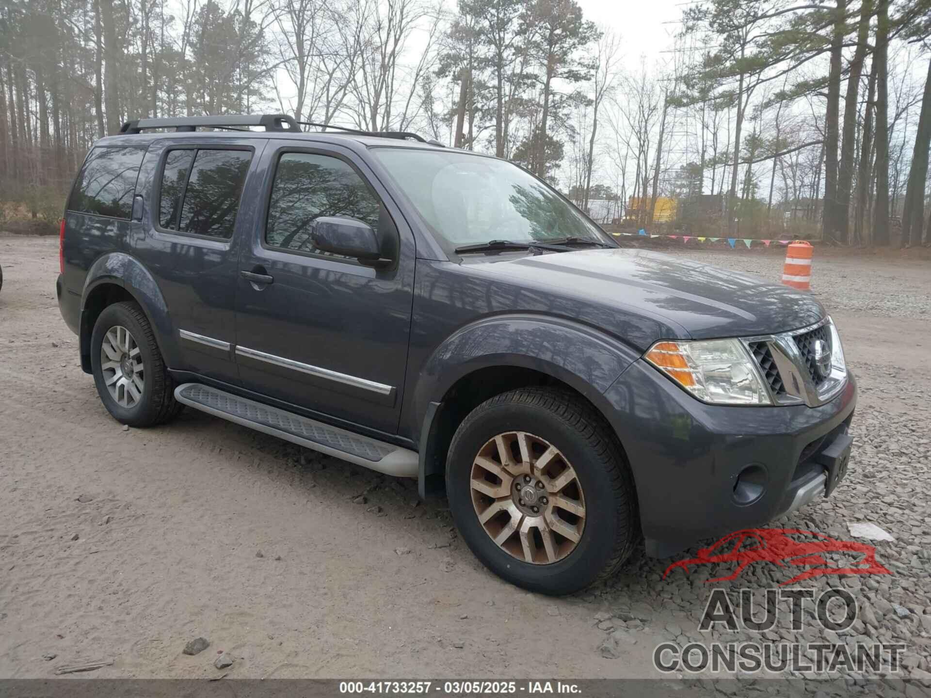 NISSAN PATHFINDER 2010 - 5N1AR1NB4AC627788