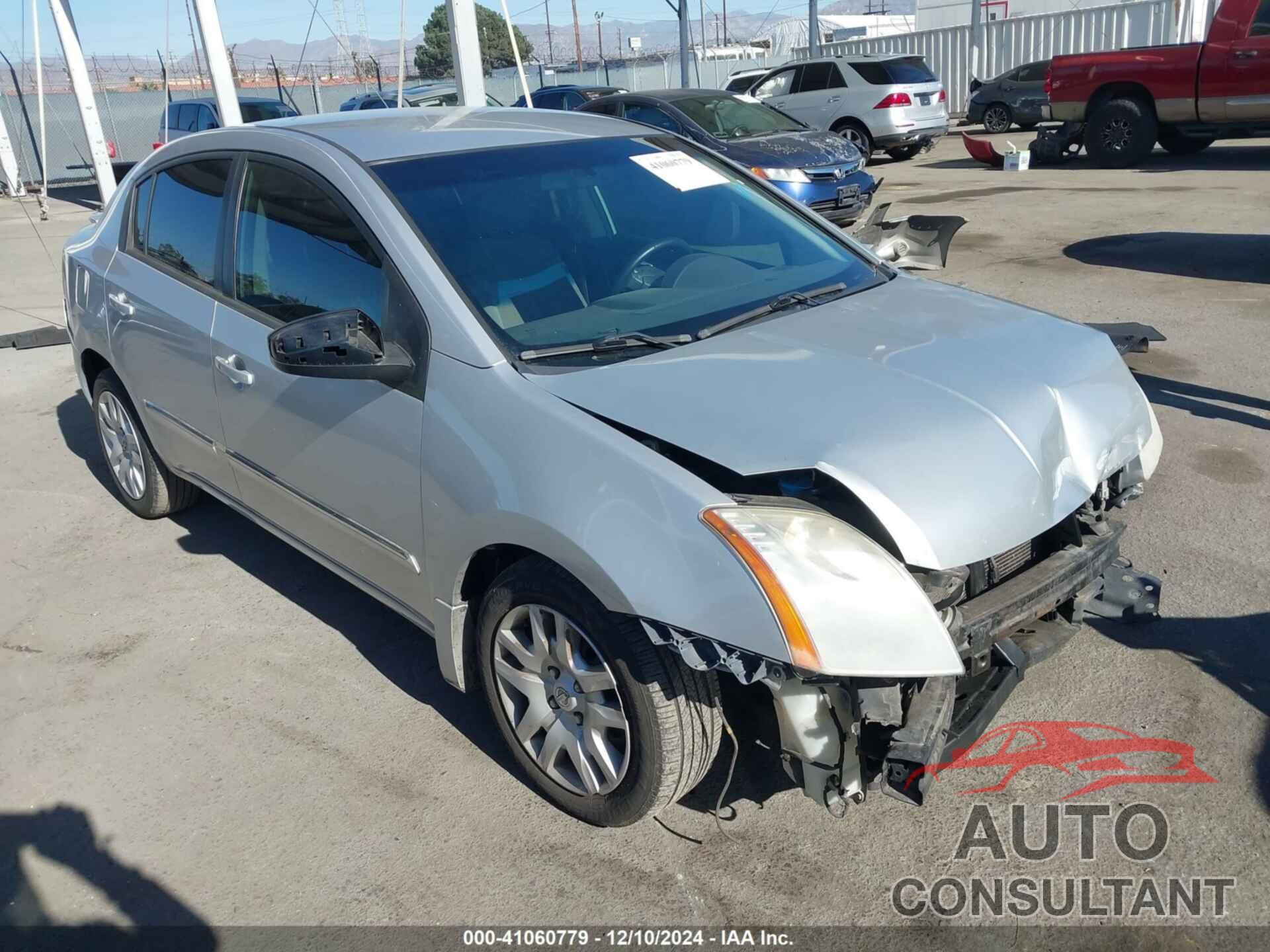 NISSAN SENTRA 2012 - 3N1AB6AP7CL698730