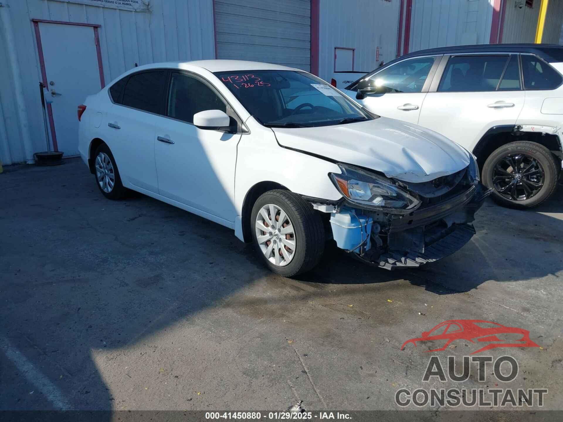 NISSAN SENTRA 2016 - 3N1AB7AP2GY262236