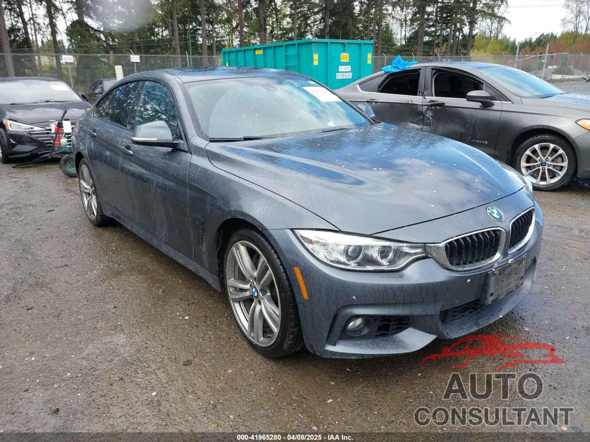 BMW 430I GRAN COUPE 2017 - WBA4F9C59HG792337