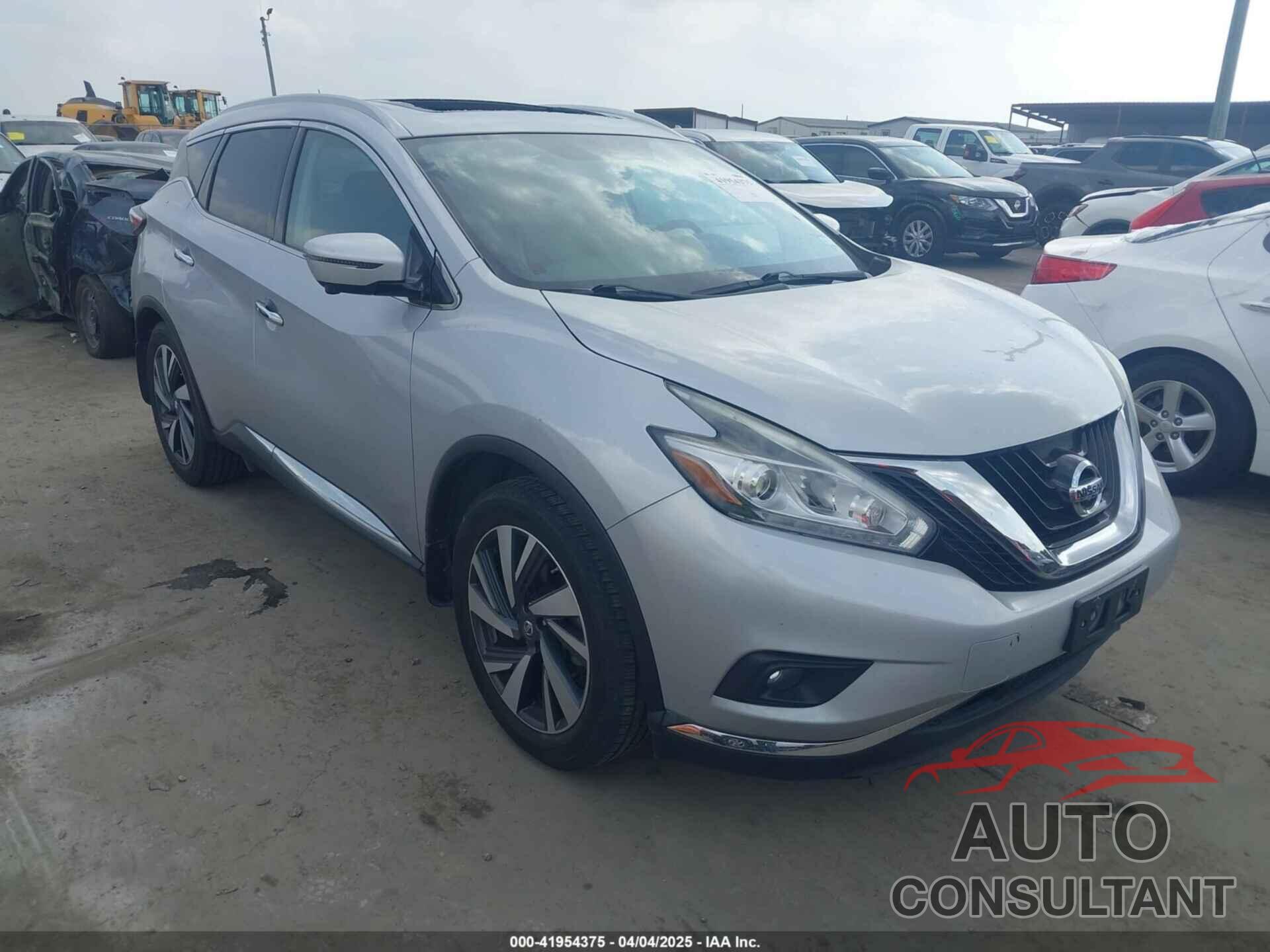 NISSAN MURANO 2018 - 5N1AZ2MG5JN155236