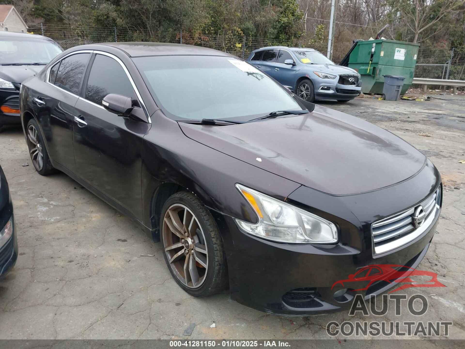 NISSAN MAXIMA 2012 - 1N4AA5AP6CC811918