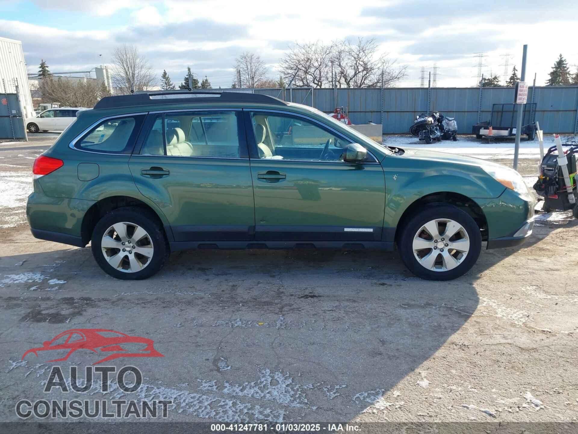 SUBARU OUTBACK 2012 - 4S4BRCAC8C3230893