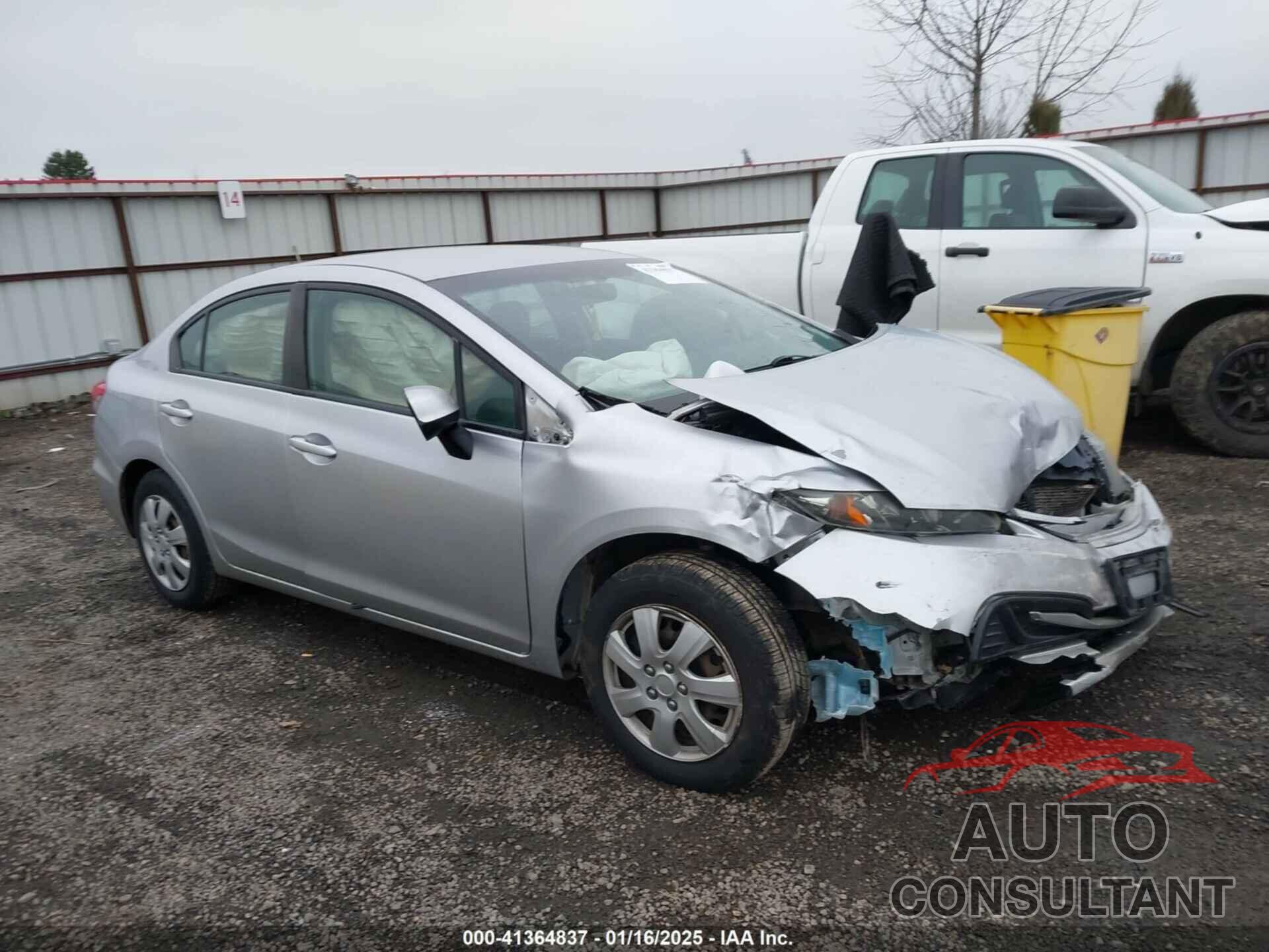 HONDA CIVIC 2013 - 19XFB2F59DE026208