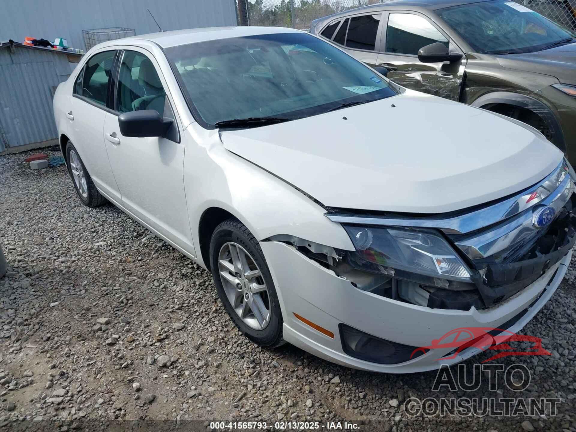 FORD FUSION 2011 - 3FAHP0GA6BR298625