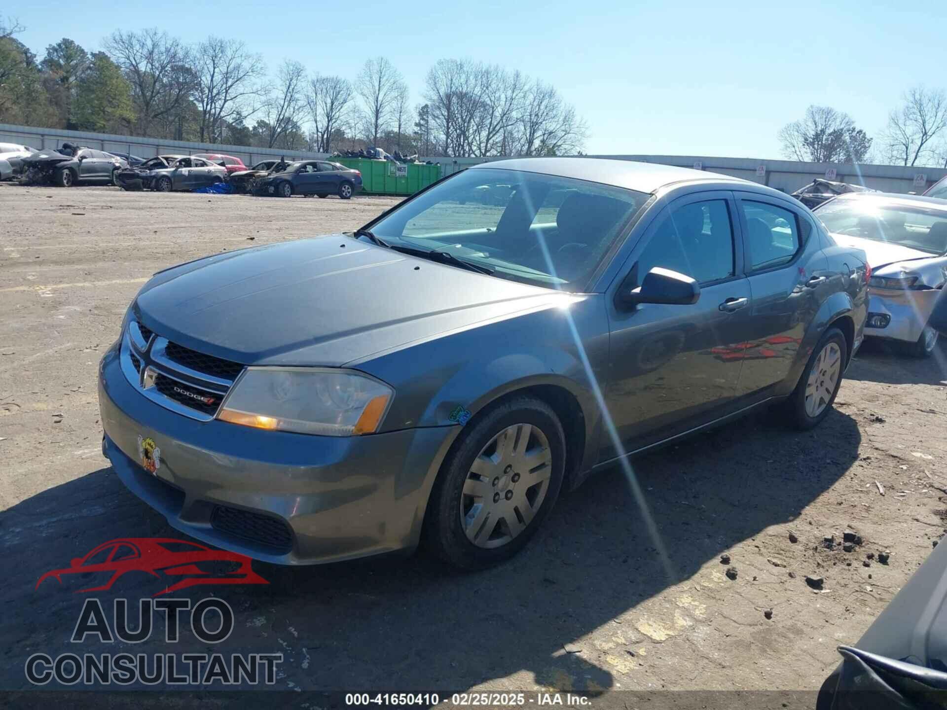 DODGE AVENGER 2013 - 1C3CDZAB2DN627219