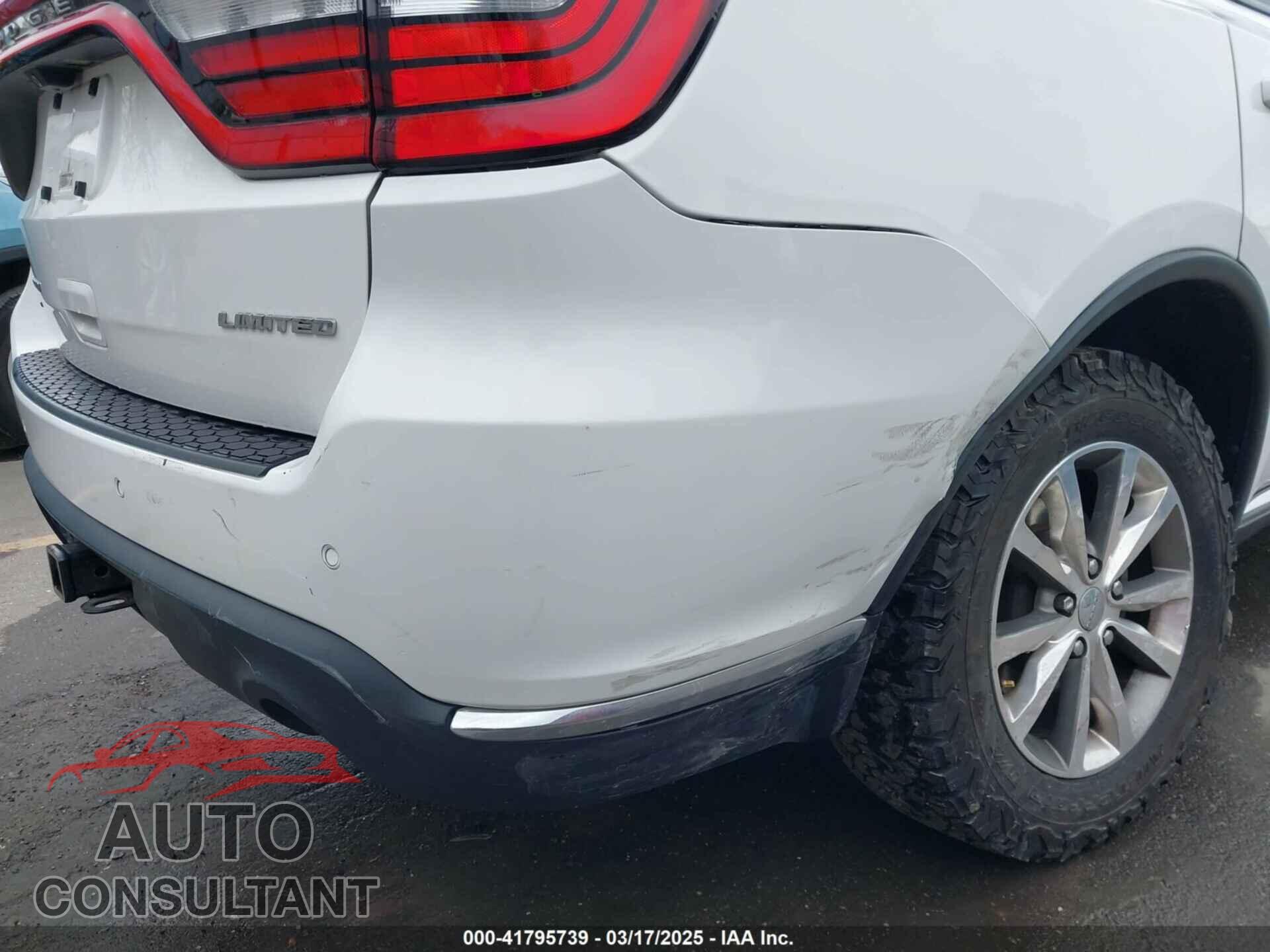DODGE DURANGO 2015 - 1C4RDJDG0FC114385