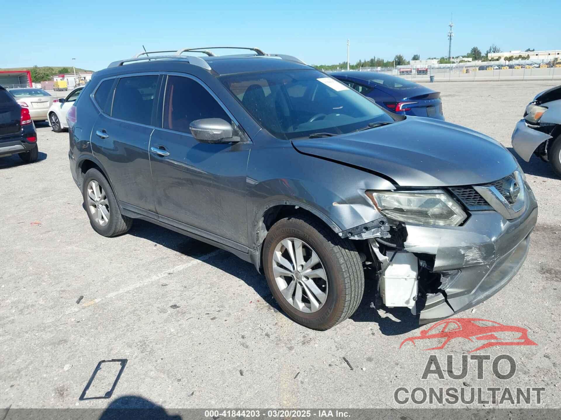 NISSAN ROGUE 2015 - KNMAT2MT8FP547903