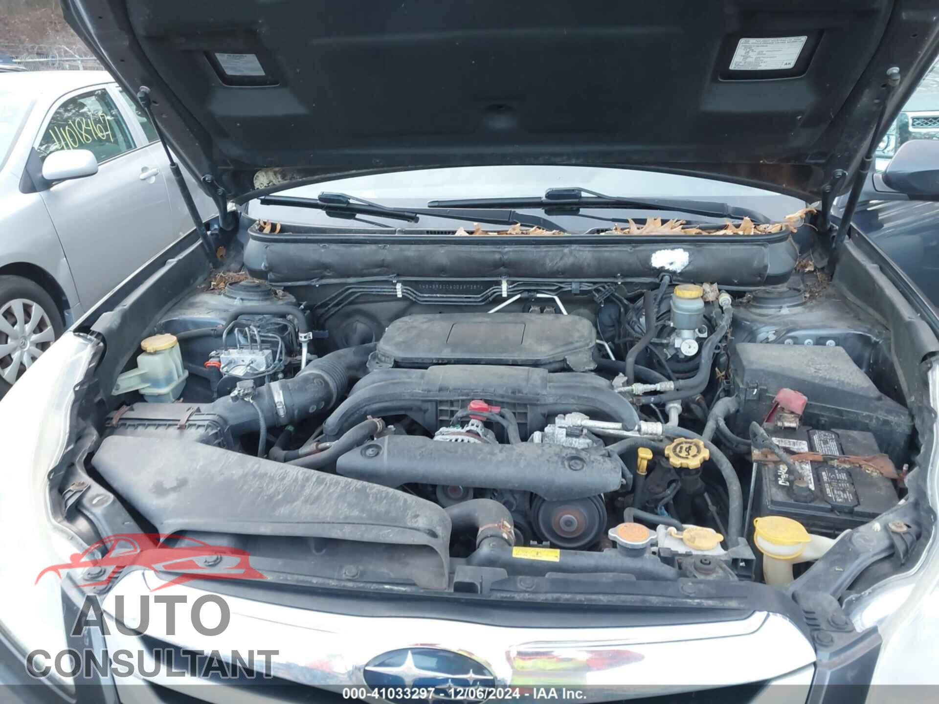SUBARU OUTBACK 2012 - 4S4BRBCC6C3287357