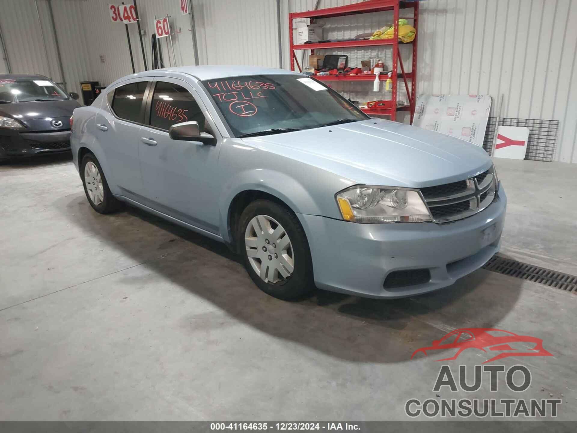 DODGE AVENGER 2013 - 1C3CDZAB5DN650509