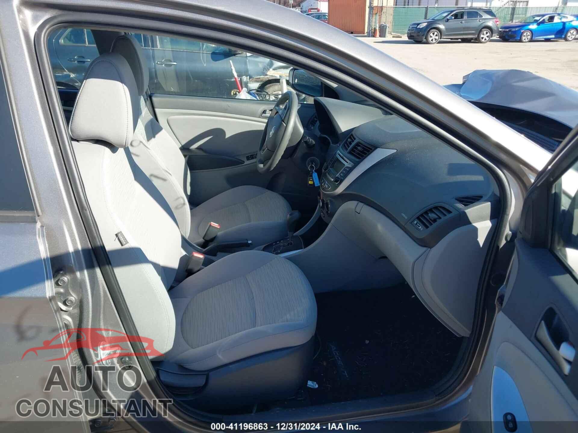 HYUNDAI ACCENT 2017 - KMHCT4AE3HU364984