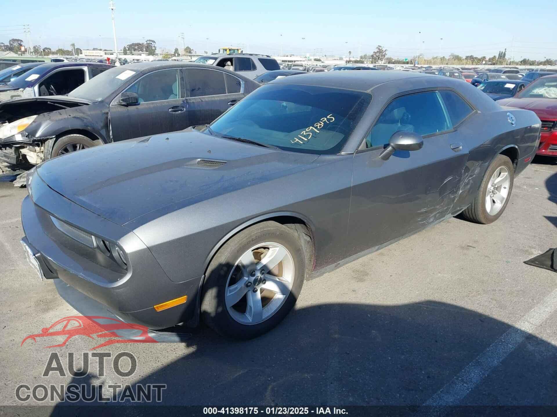 DODGE CHALLENGER 2012 - 2C3CDYAG7CH292309