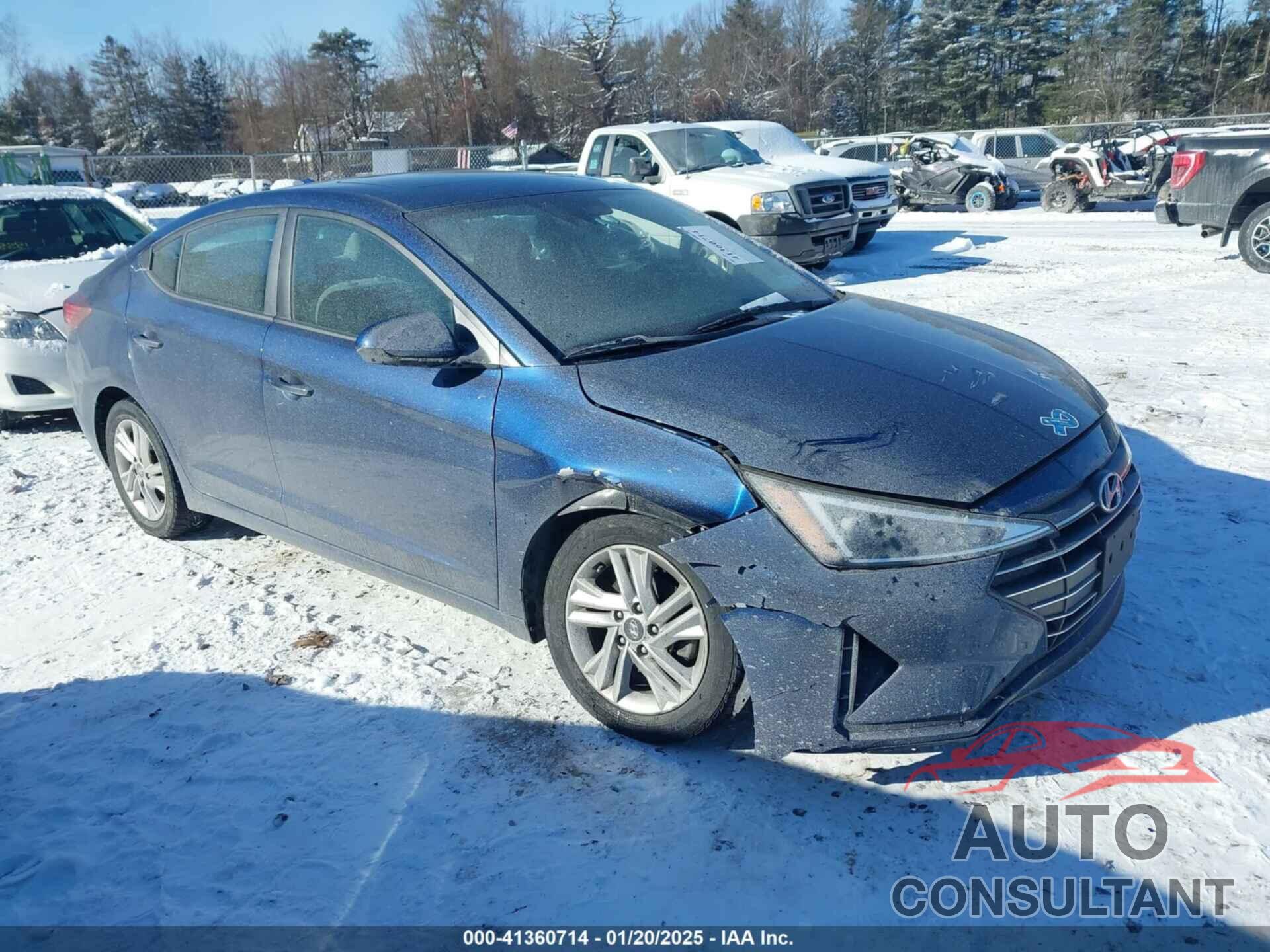 HYUNDAI ELANTRA 2020 - 5NPD84LF5LH510224