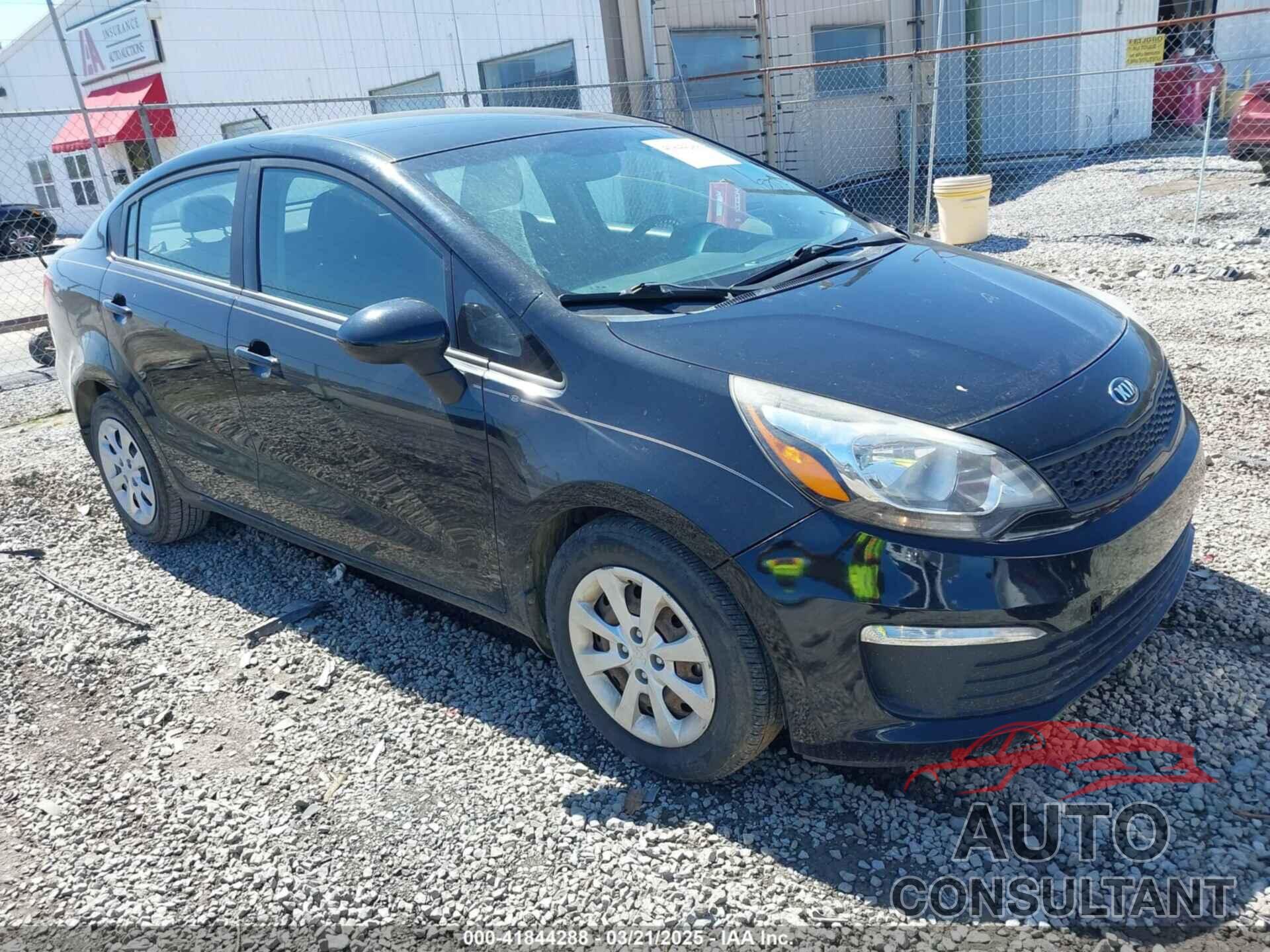 KIA RIO 2017 - KNADM4A38H6009928