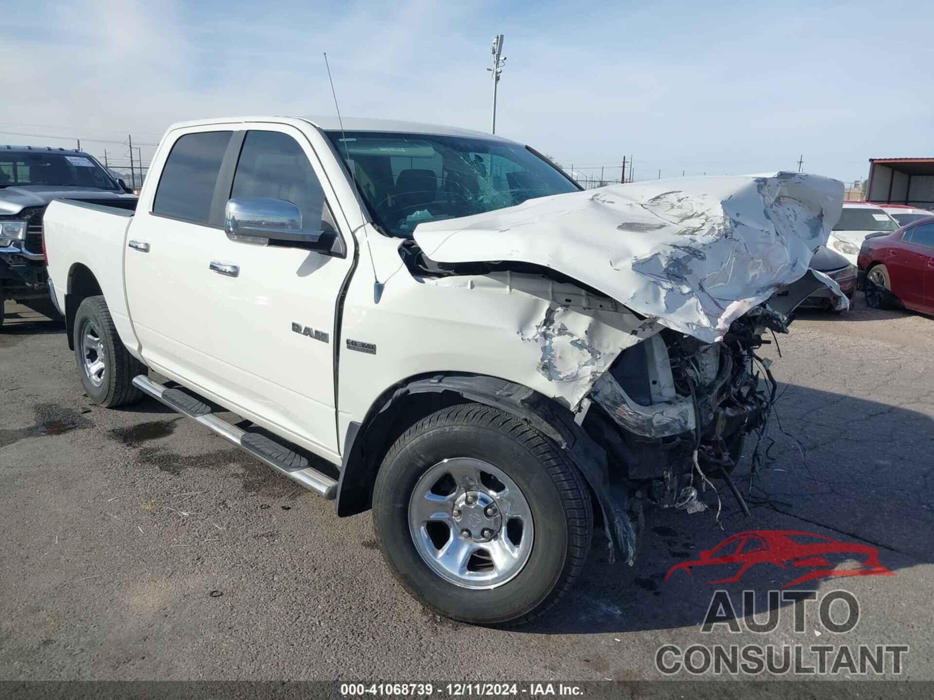 DODGE RAM 1500 2009 - 1D3HV13T89S701698