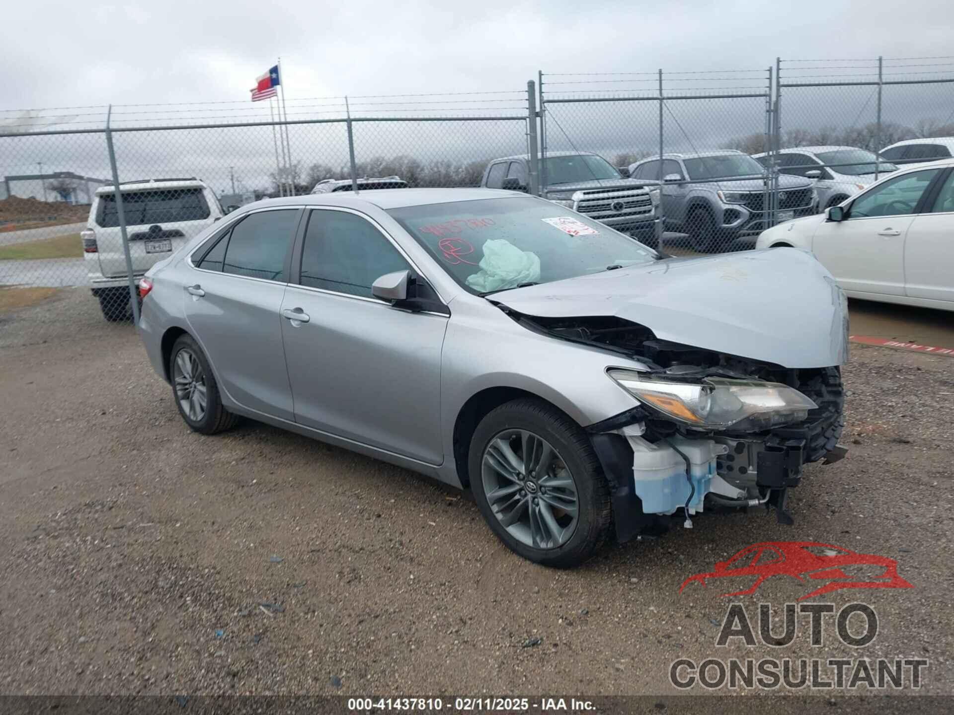 TOYOTA CAMRY 2017 - 4T1BF1FK8HU308703