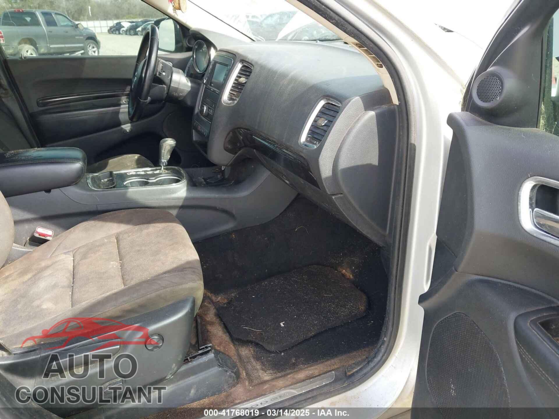 DODGE DURANGO 2011 - 1D4RD4GG4BC725093