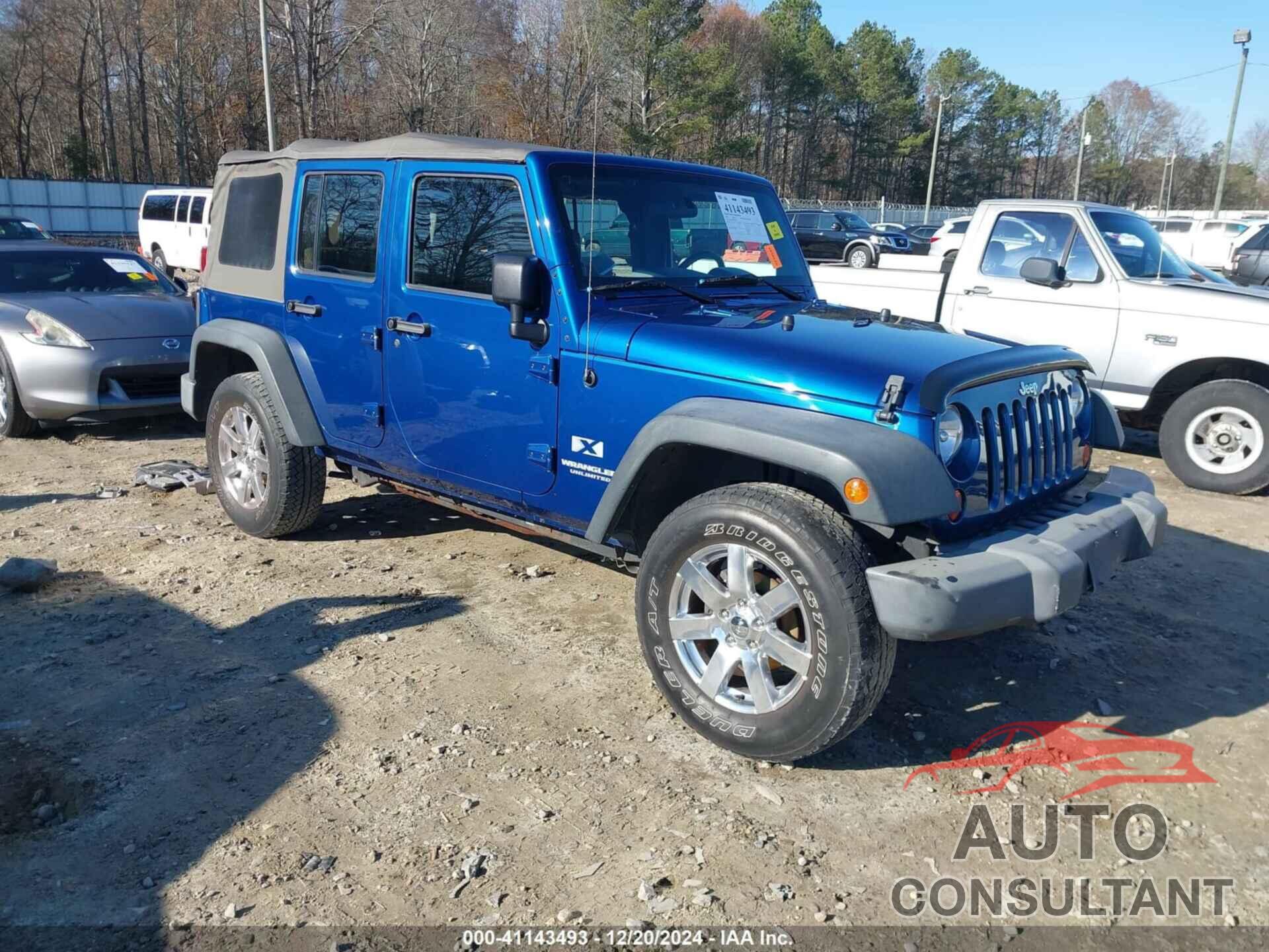 JEEP WRANGLER UNLIMITED 2009 - 1J4GA39199L758661