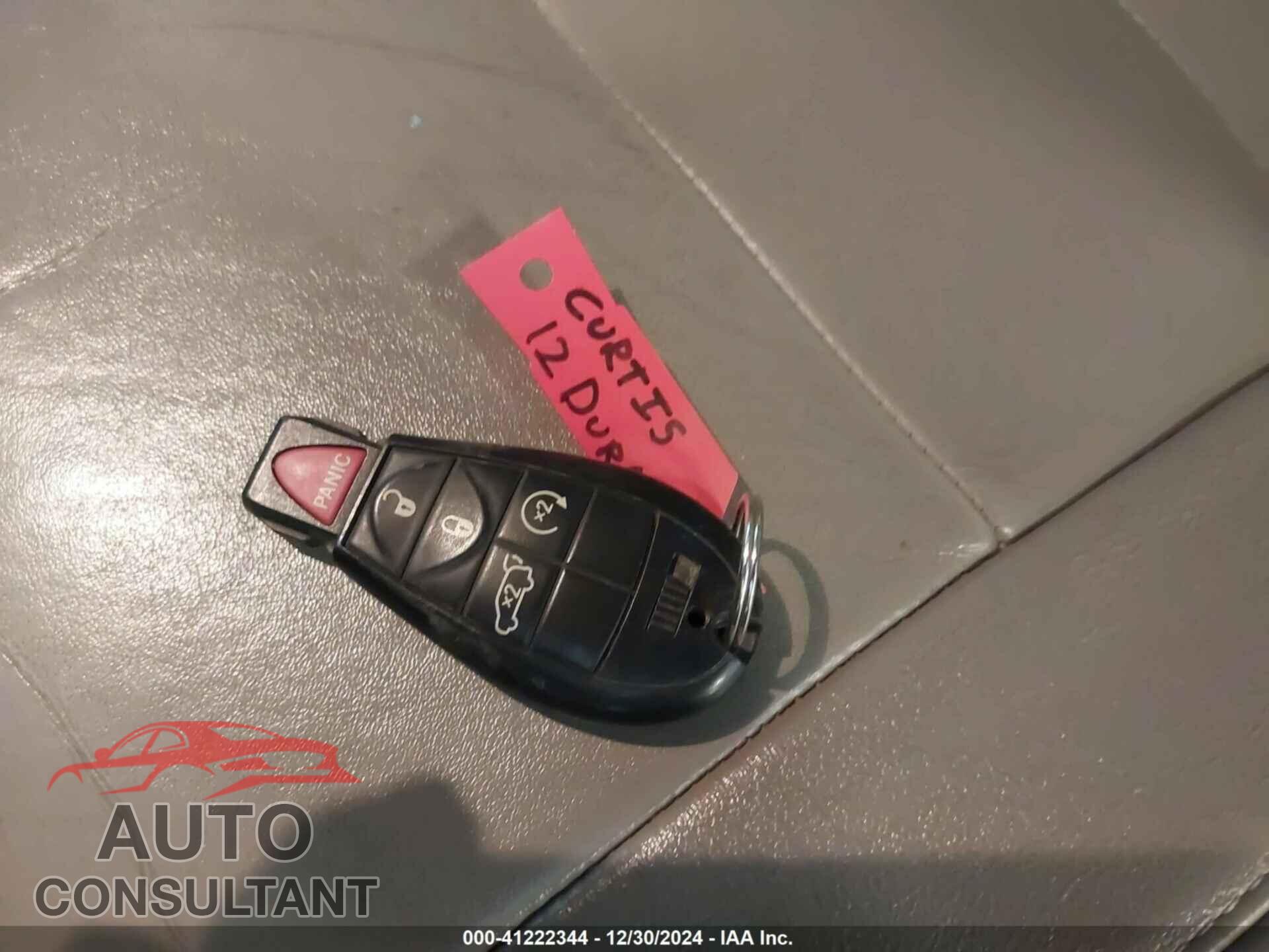 DODGE DURANGO 2012 - 1C4RDJDG4CC337749