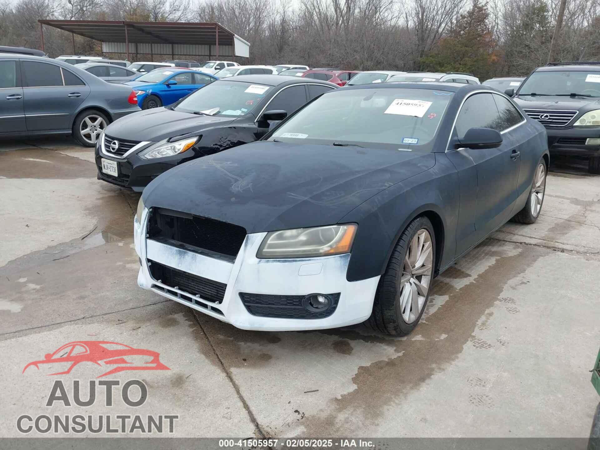 AUDI A5 2011 - WAURFAFR4BA020604