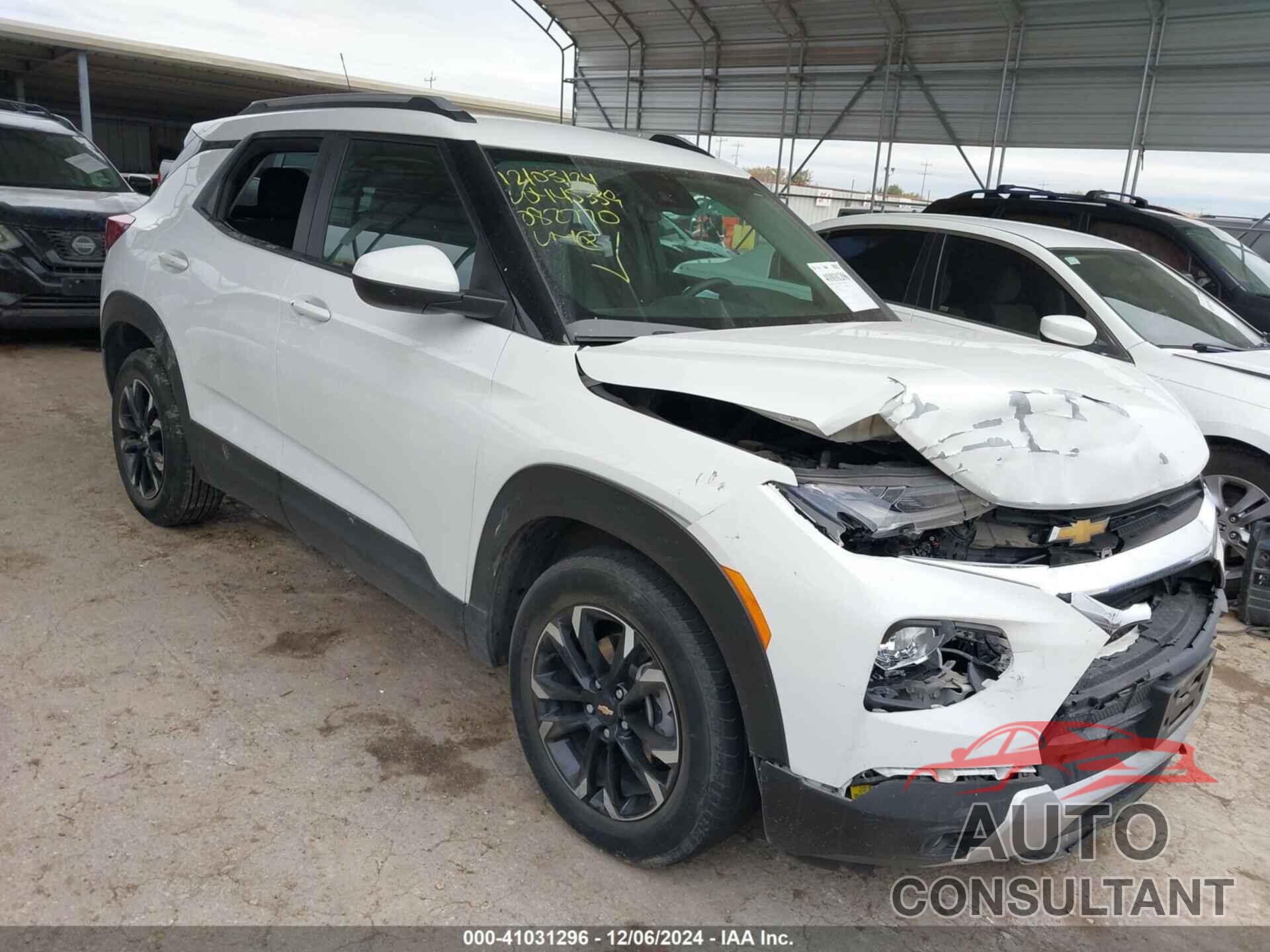 CHEVROLET TRAILBLAZER 2022 - KL79MPSL0NB082770