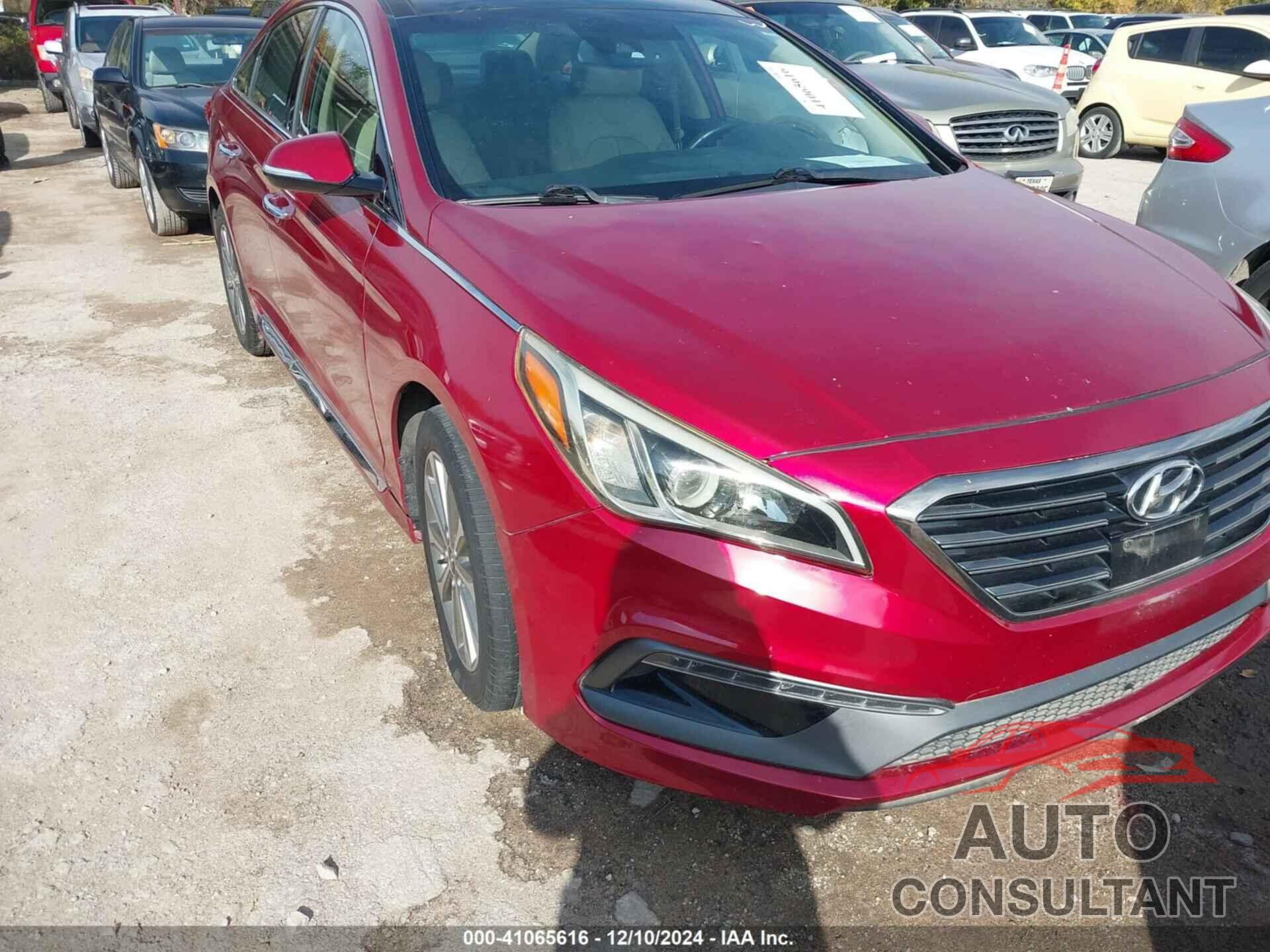 HYUNDAI SONATA 2016 - 5NPE34AF8GH332224