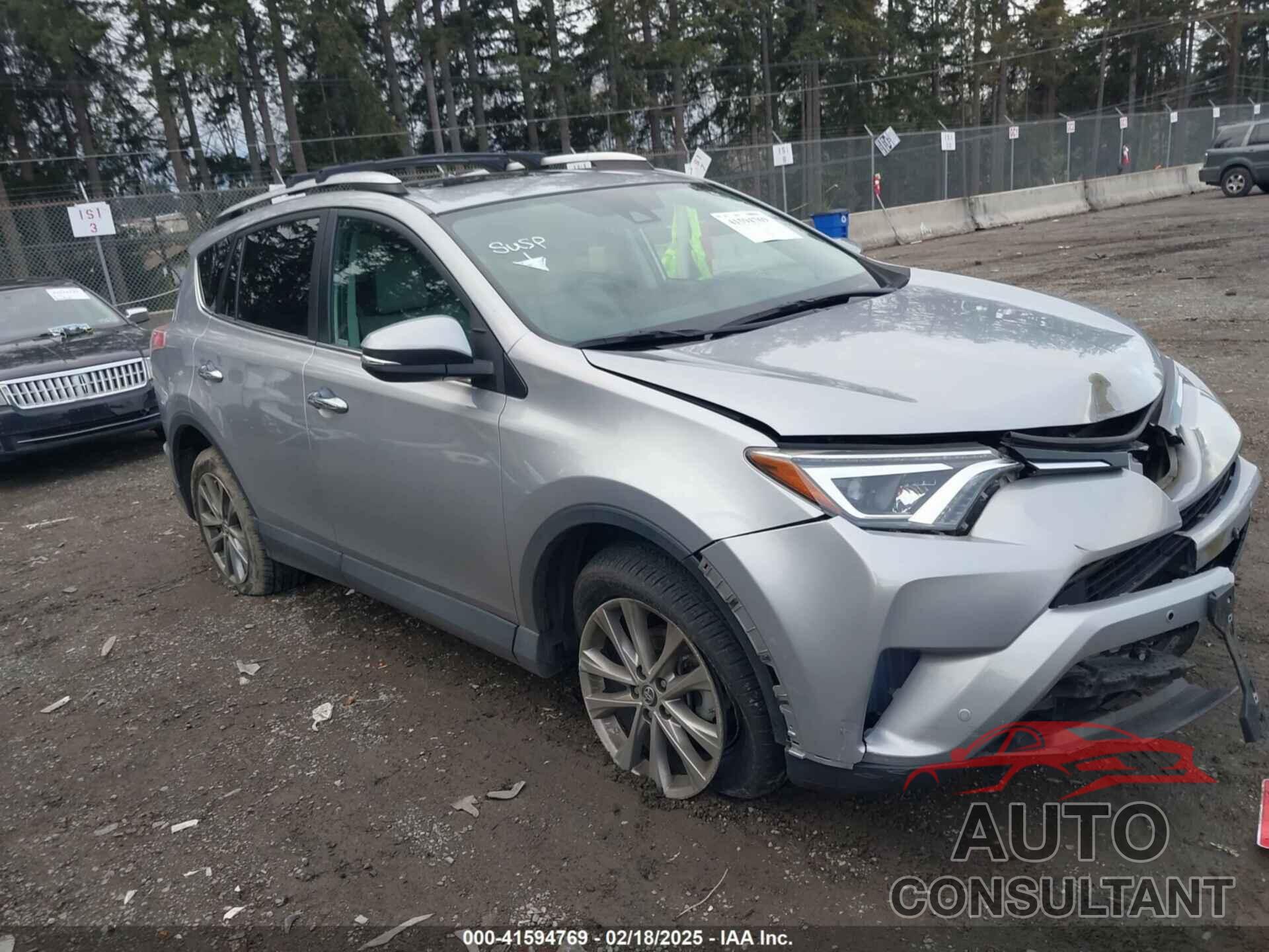 TOYOTA RAV4 2016 - 2T3DFREV8GW496096