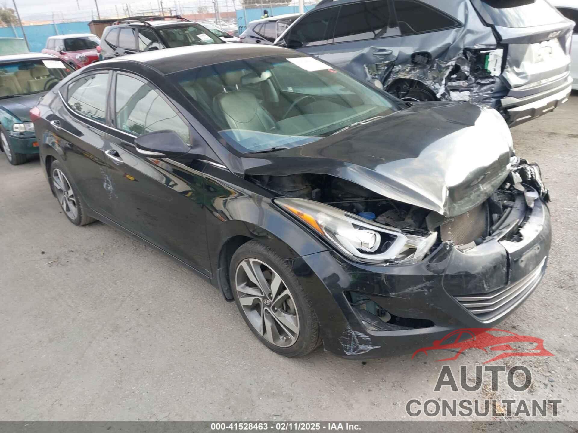 HYUNDAI ELANTRA 2014 - 5NPDH4AEXEH473815