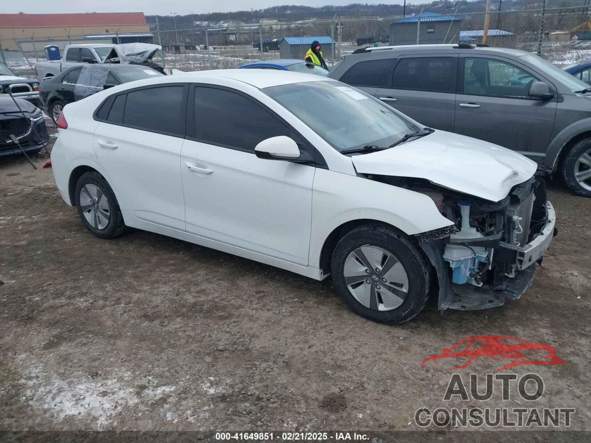 HYUNDAI IONIQ HYBRID 2021 - KMHC65LC5MU252688