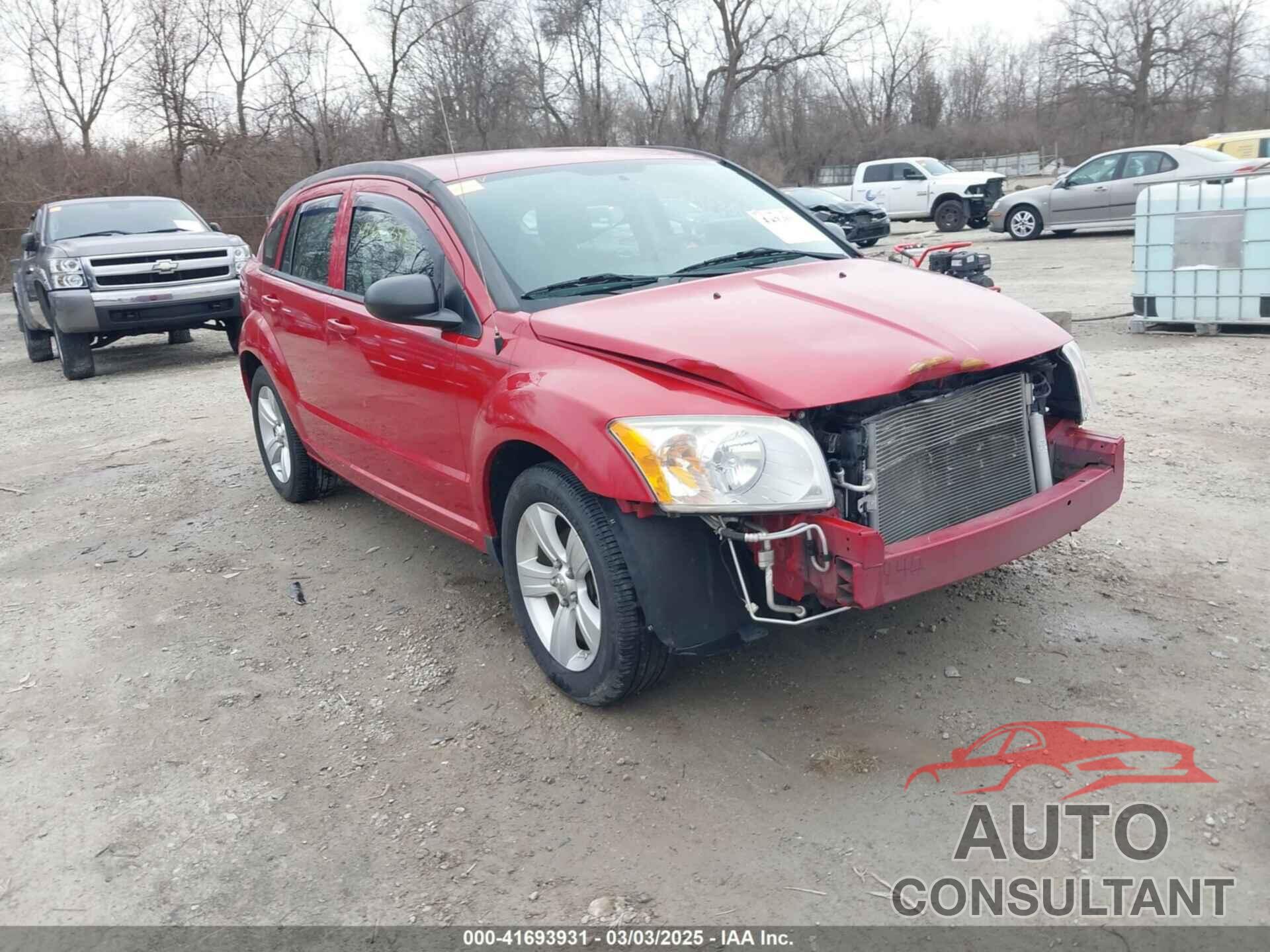 DODGE CALIBER 2012 - 1C3CDWDA8CD527664
