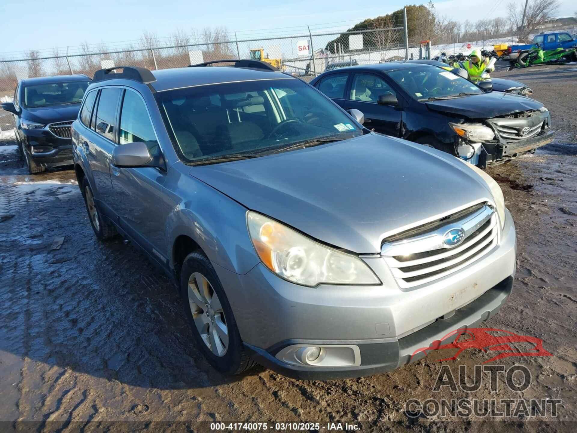 SUBARU OUTBACK 2010 - 4S4BRBCC8A3382595