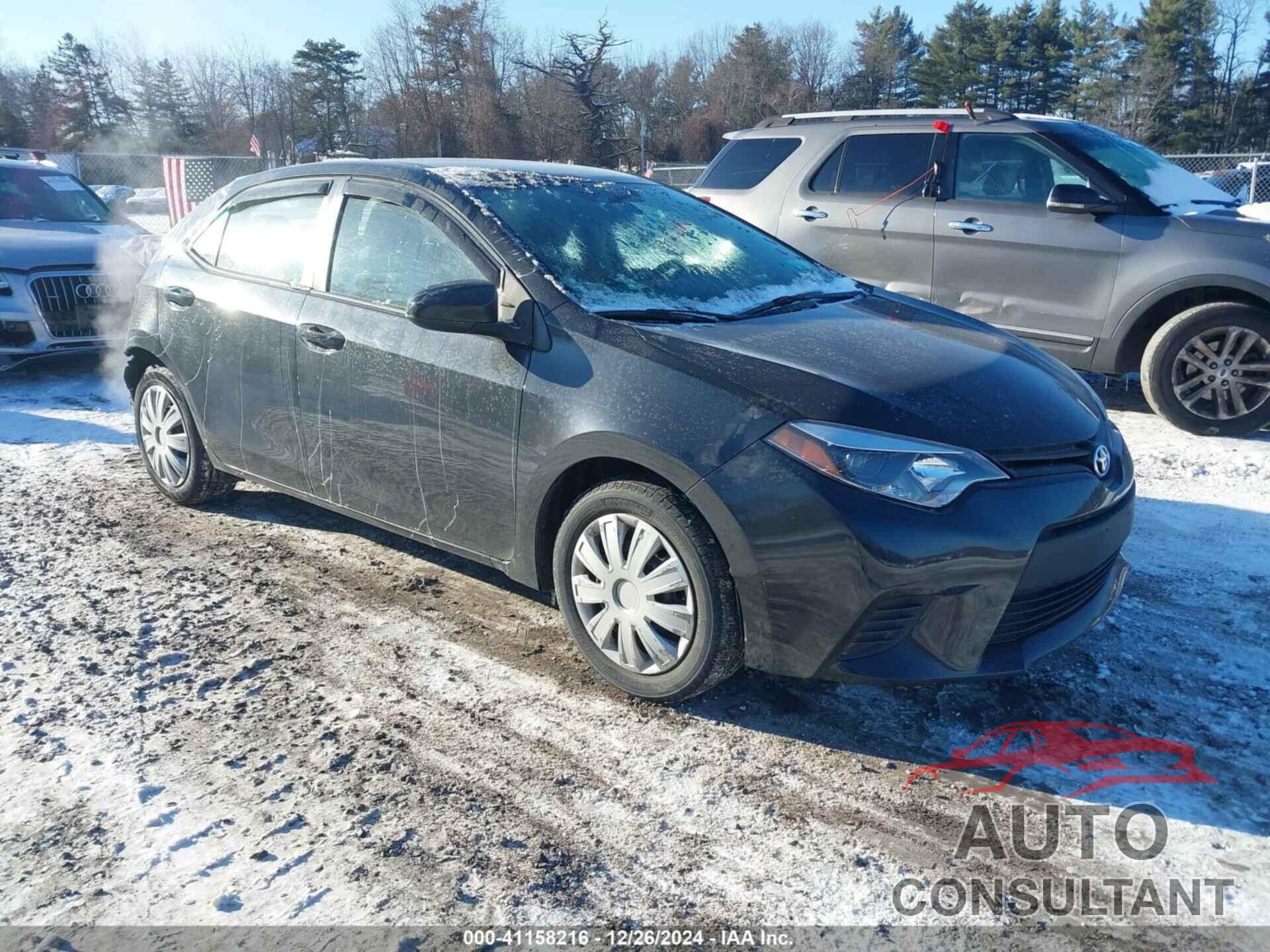 TOYOTA COROLLA 2014 - 5YFBURHE6EP132727