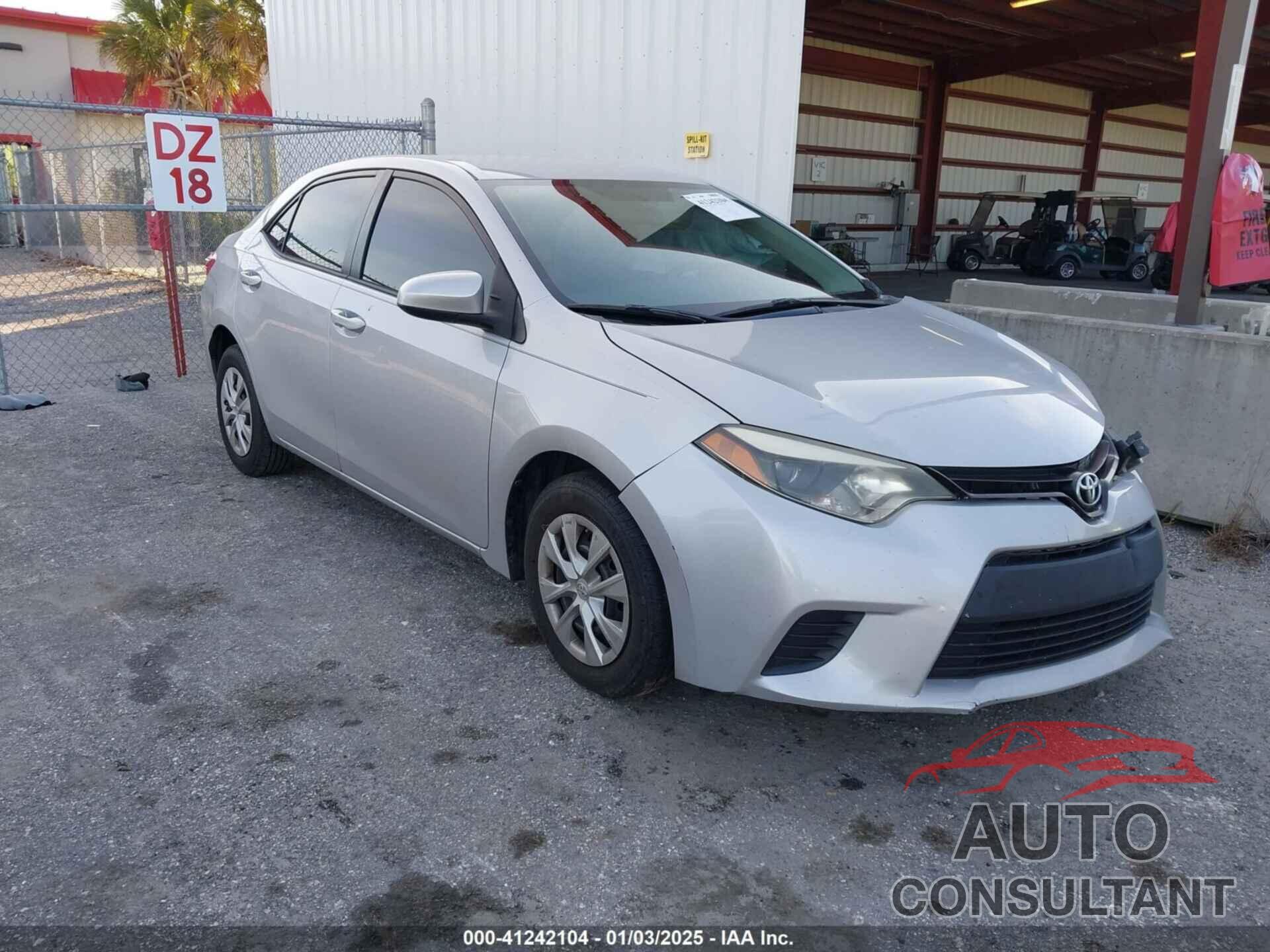 TOYOTA COROLLA 2016 - 2T1BURHE7GC557005