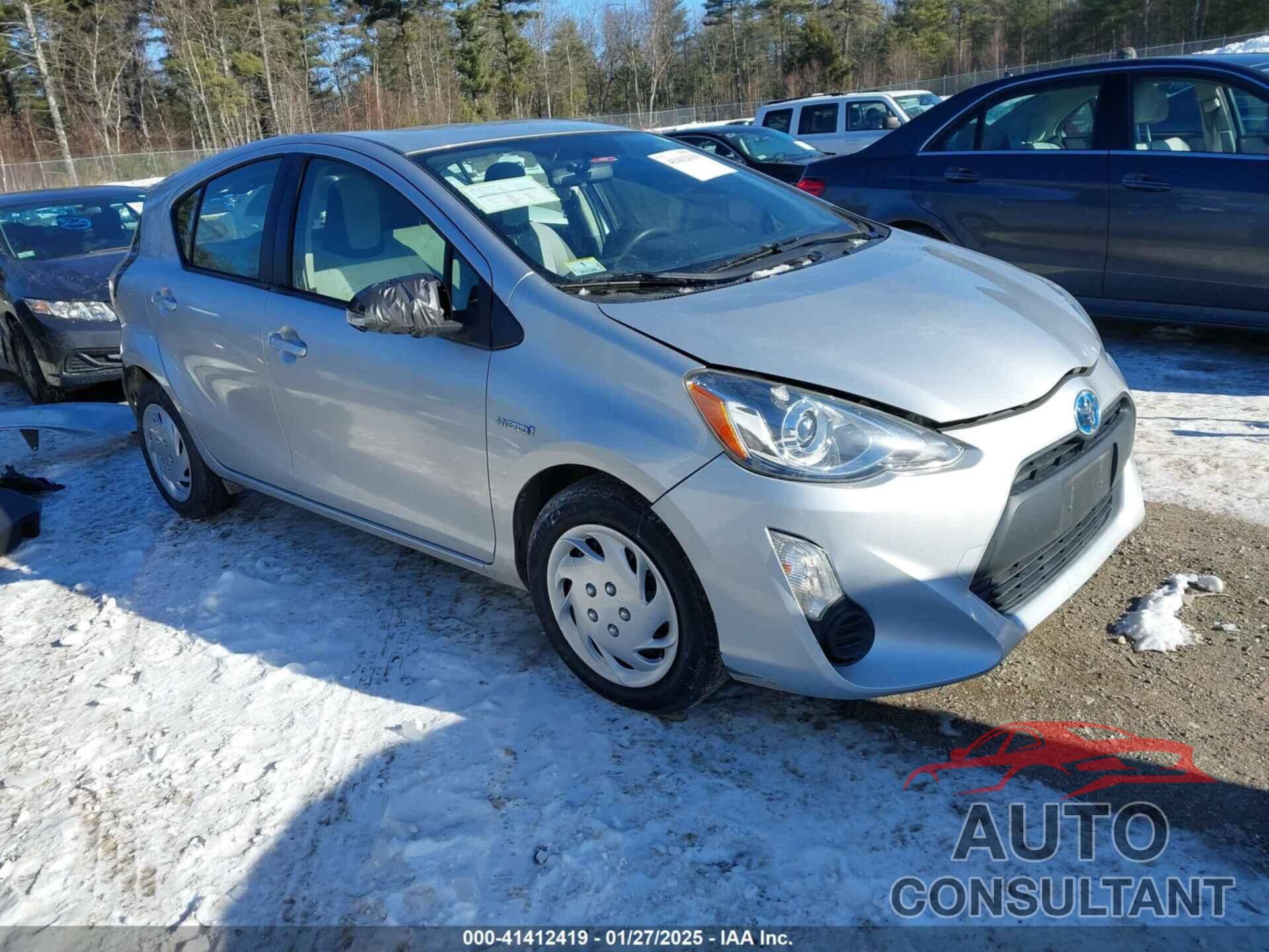 TOYOTA PRIUS C 2015 - JTDKDTB39F1105466