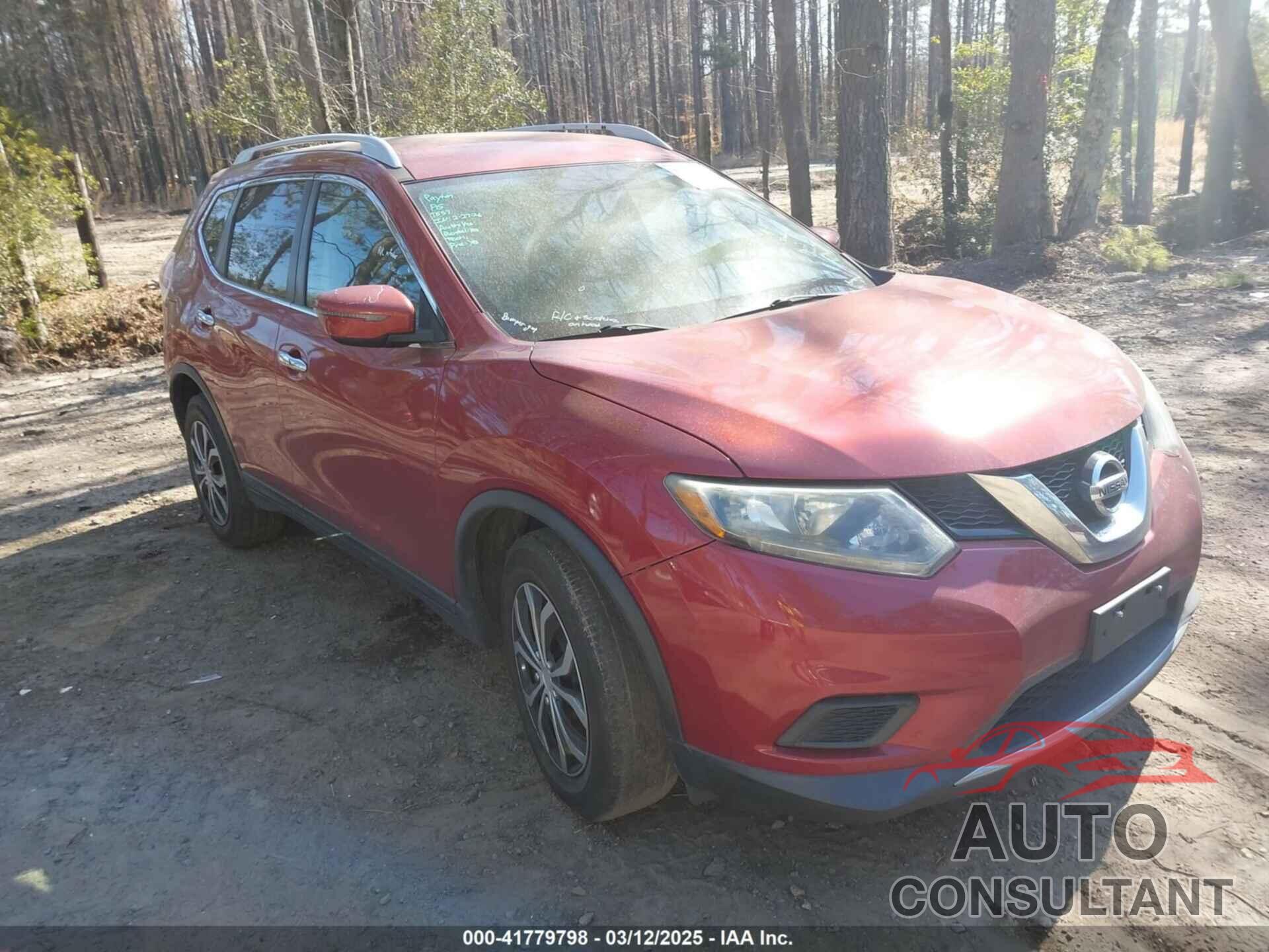 NISSAN ROGUE 2016 - KNMAT2MT0GP659502