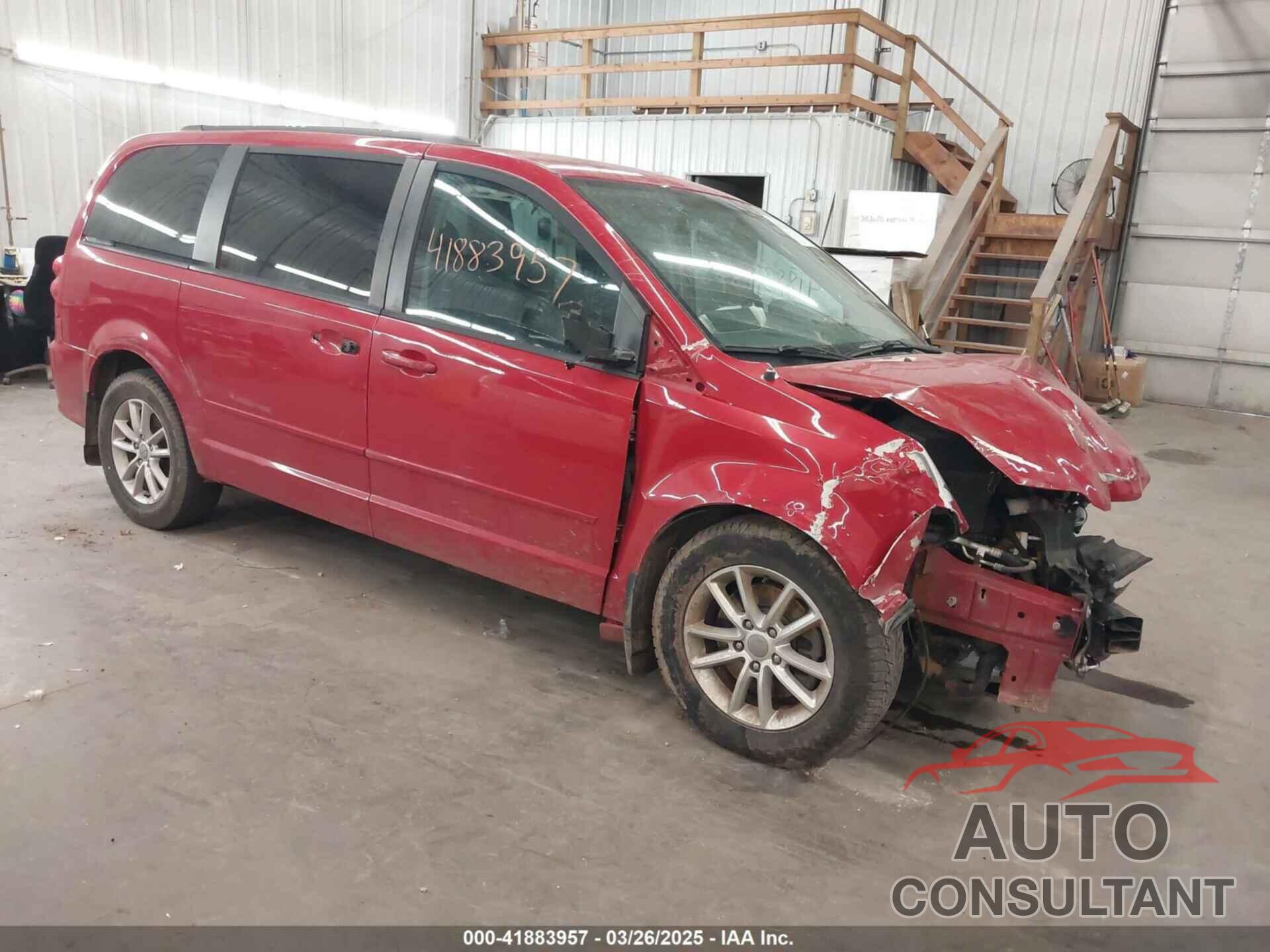 DODGE GRAND CARAVAN 2014 - 2C4RDGCGXER314099