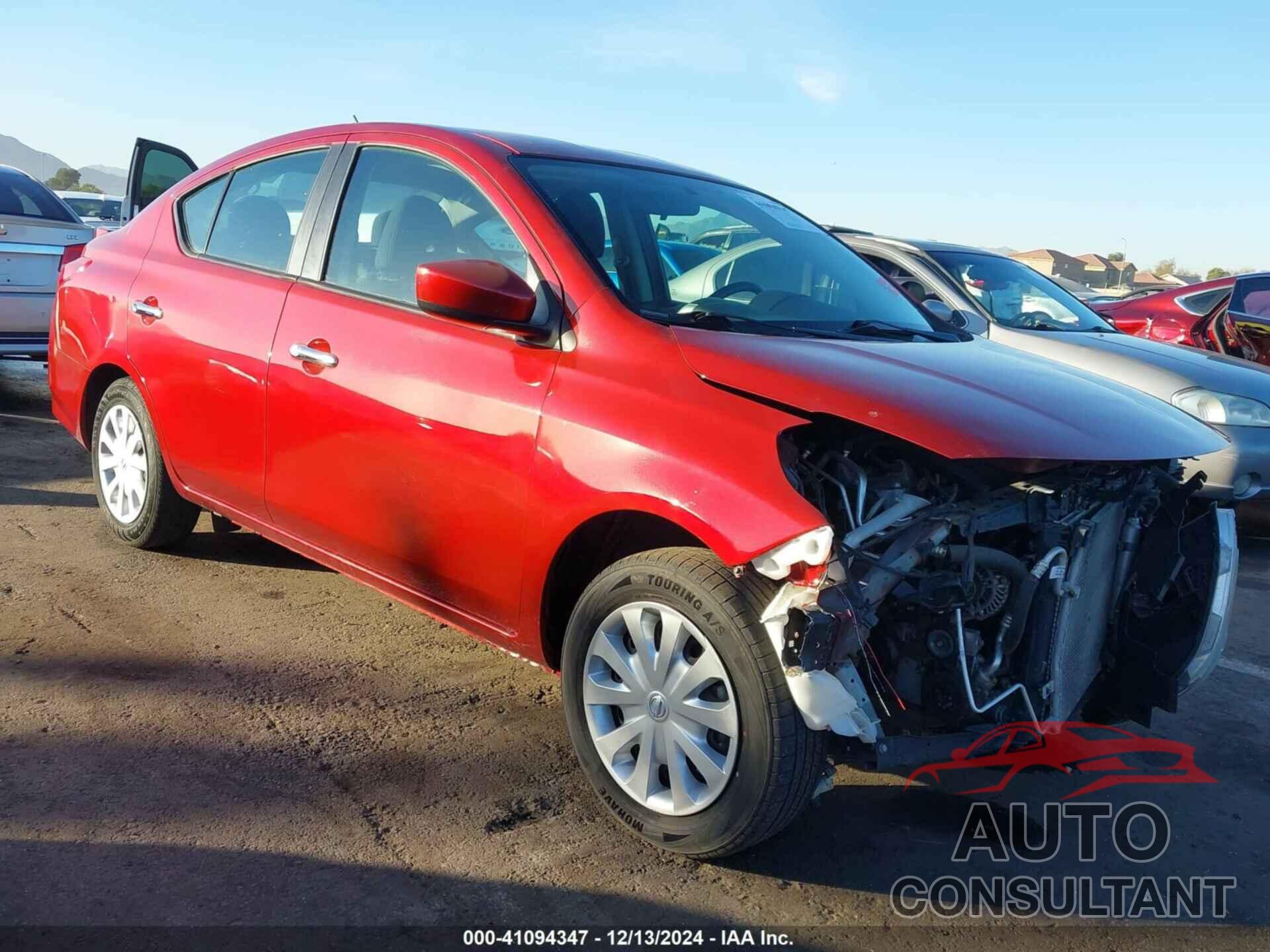 NISSAN VERSA 2018 - 3N1CN7AP8JK443092