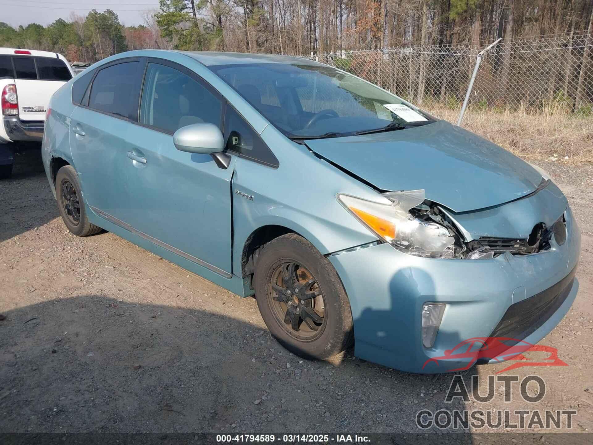 TOYOTA PRIUS 2013 - JTDKN3DU3D5680090