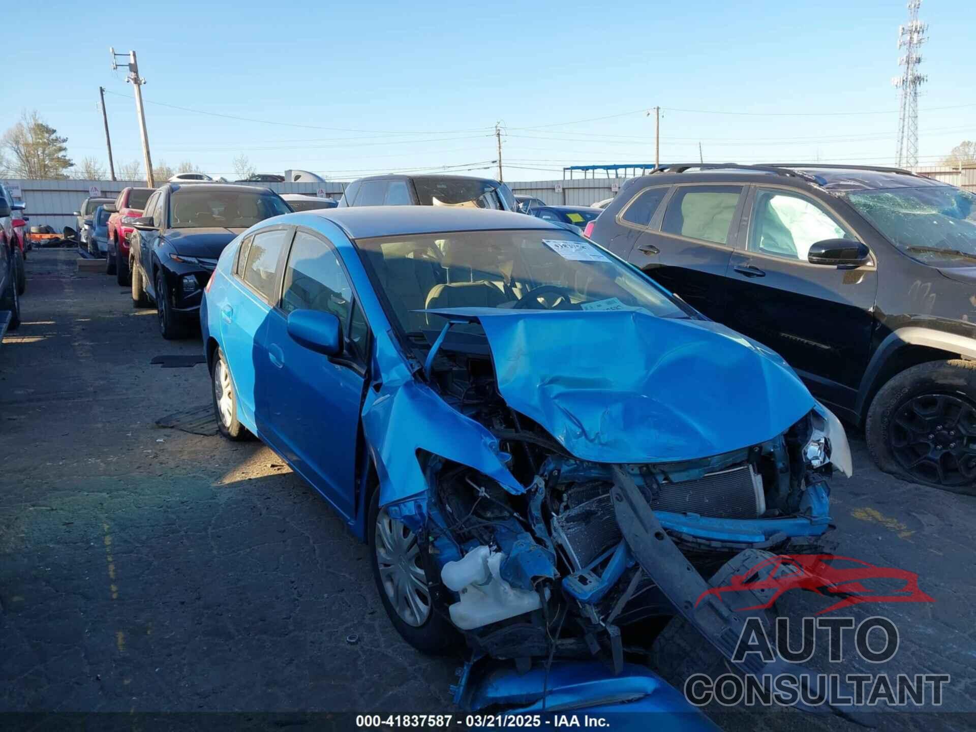 HONDA INSIGHT 2010 - JHMZE2H52AS039794