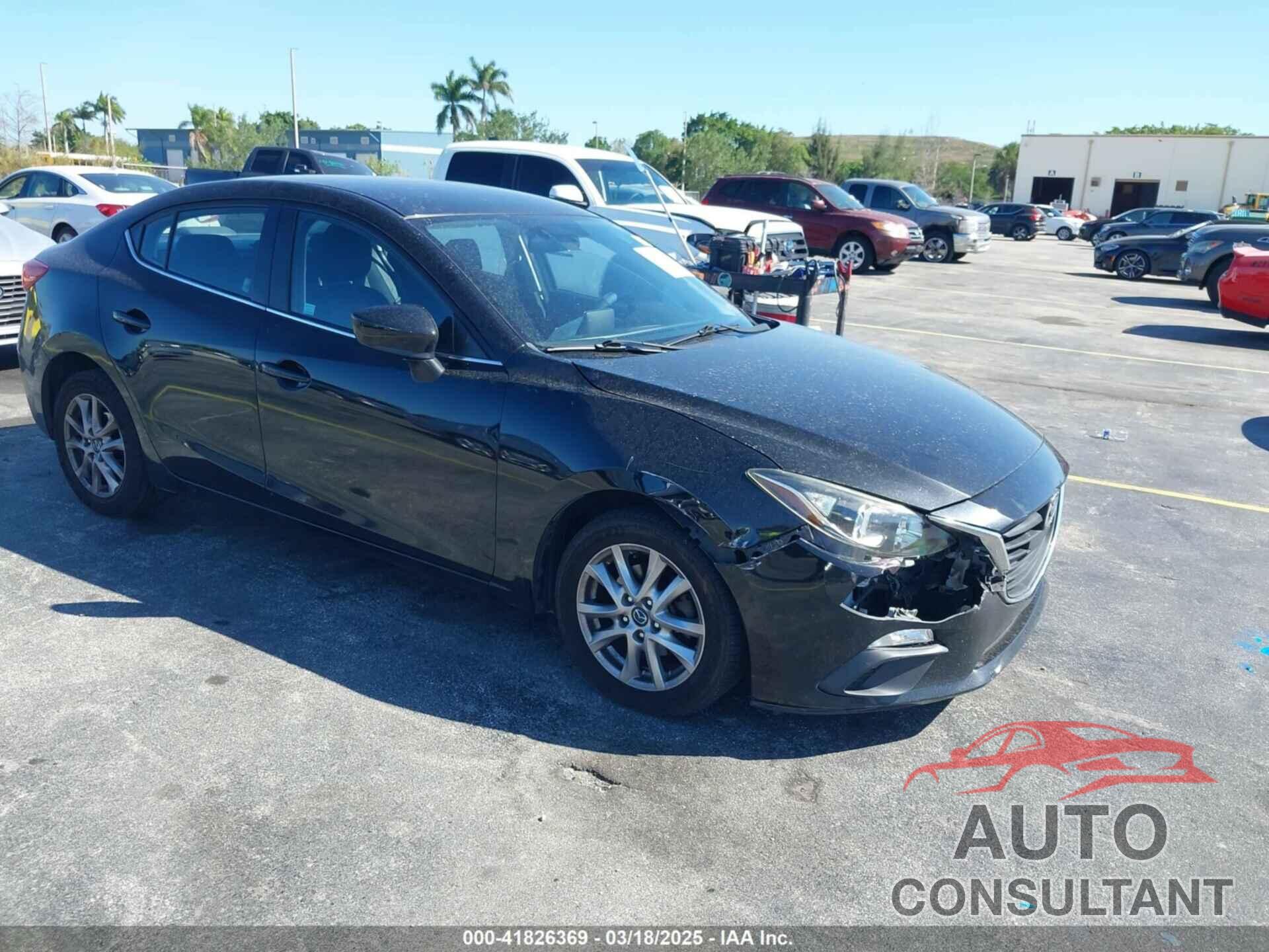 MAZDA MAZDA3 2016 - JM1BM1U71G1305506